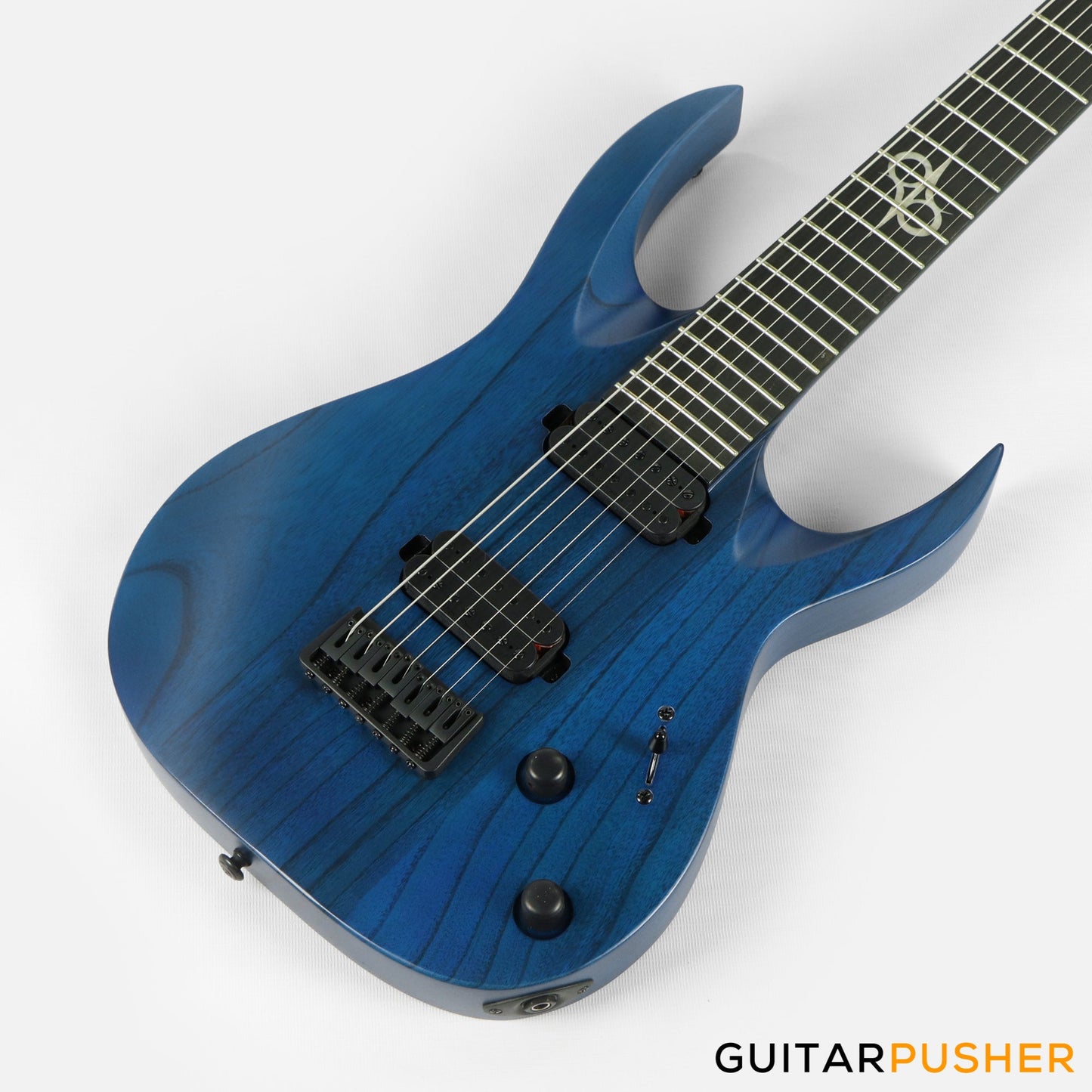 Solar Guitars A2.7TBL SK Trans Blue Matte 7-String Electric Guitar