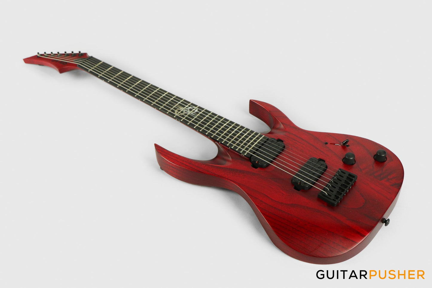 Solar Guitars A2.7TBR Trans Blood Red Matte 7-String Electric Guitar