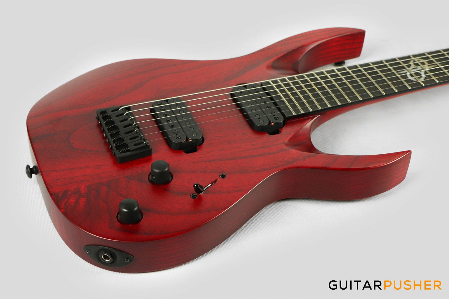 Solar Guitars A2.7TBR Trans Blood Red Matte 7-String Electric Guitar