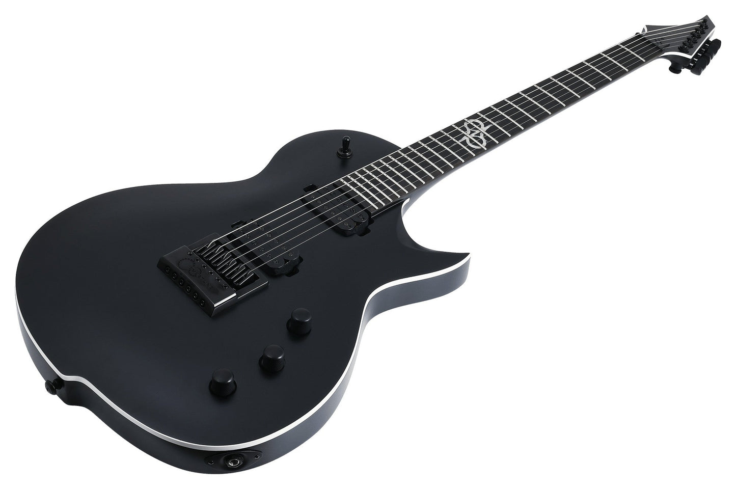 Solar Guitars GC1.6C Carbon Black Matte Singlecut Electric Guitar