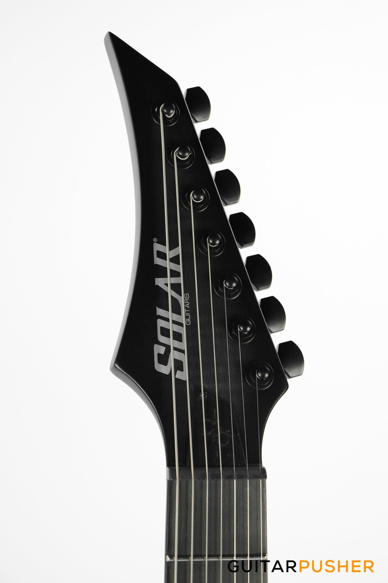 Solar Guitars GC1.7FBB Flame Black Burst Matte Singlecut 7-String Electric Guitar