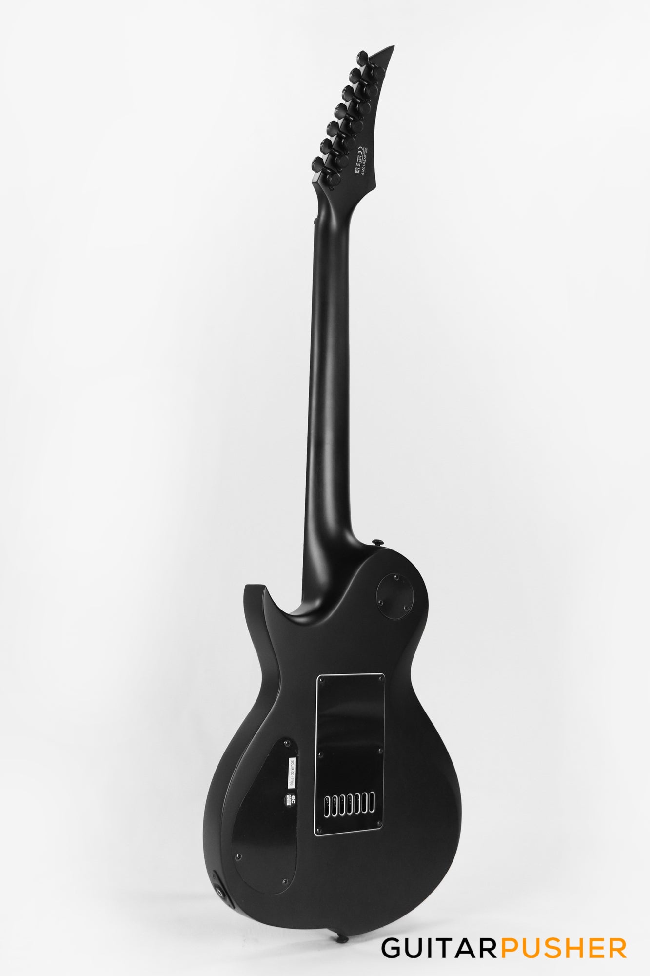 Solar Guitars GC1.7FBB Flame Black Burst Matte Singlecut 7-String Electric Guitar
