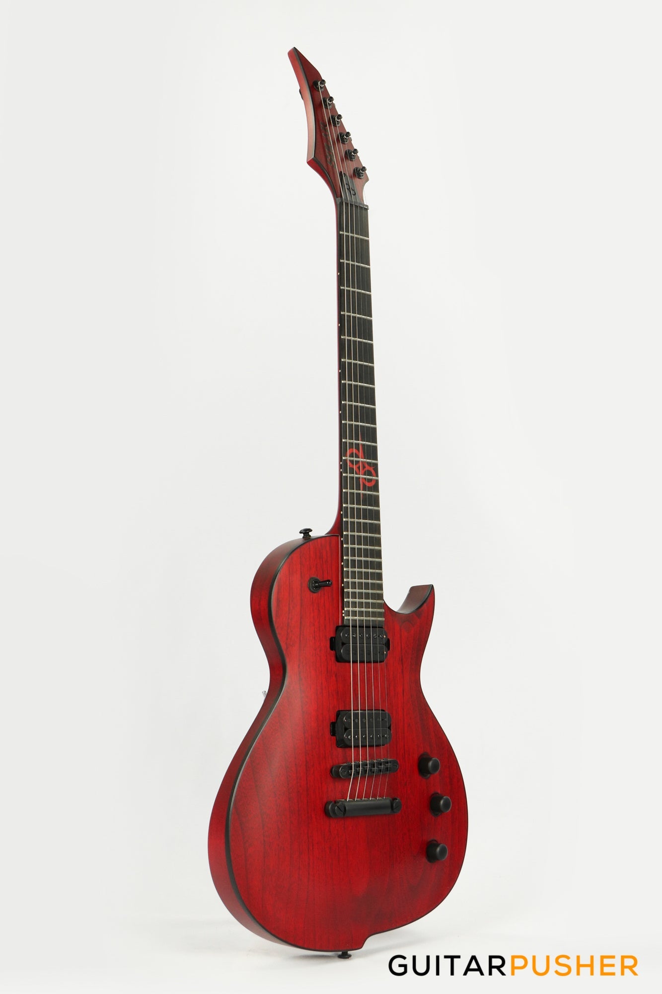 Solar Guitars GC 2.6 Singlecut Electric Guitar - Transblood Red Matte