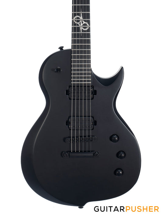 Solar Guitars GF2.6C Carbon Black Matte Singlecut Electric Guitar