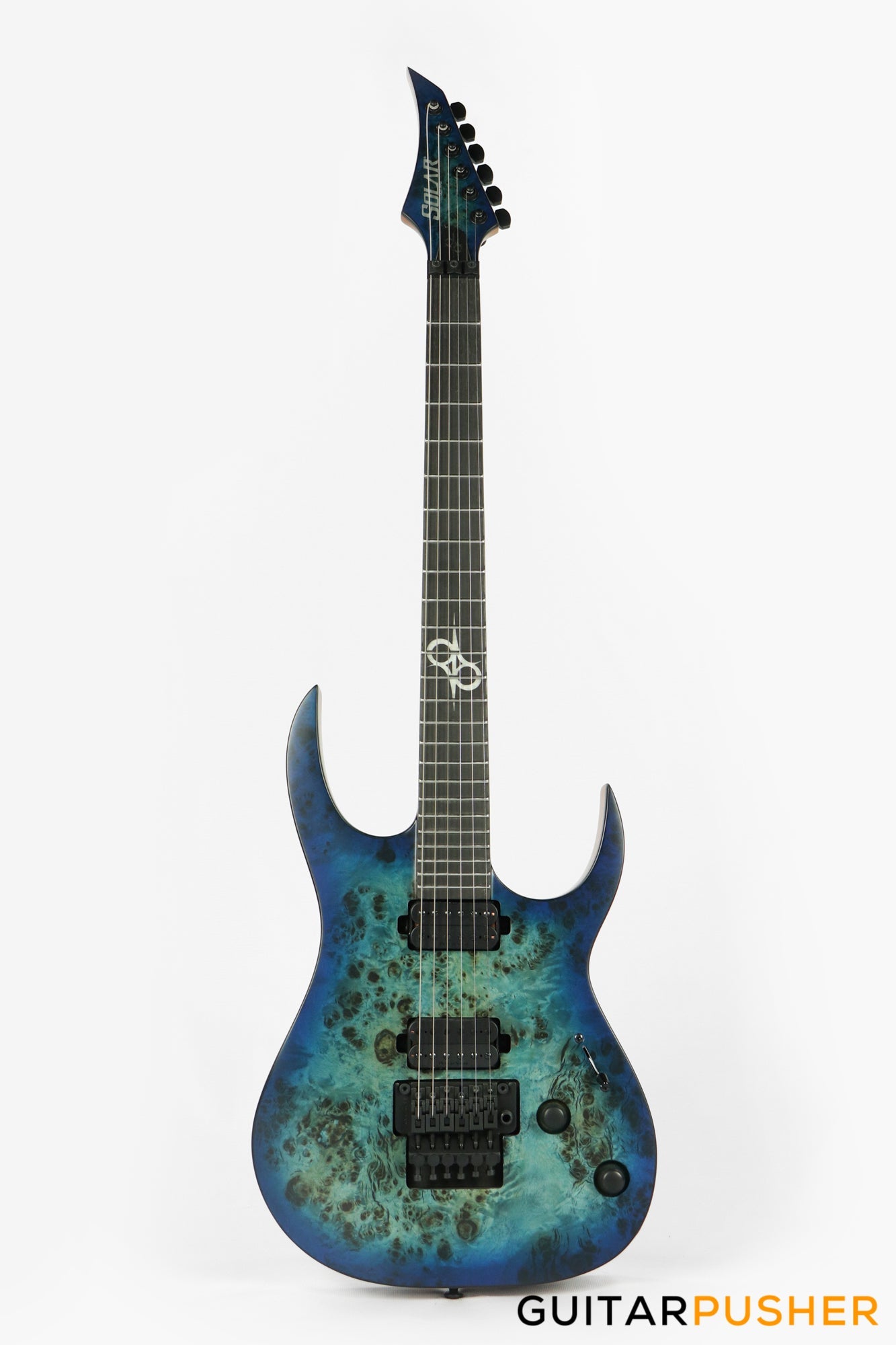 Solar Guitars S1.6 Electric Guitar w/ Floyd Rose - Blue Burst Matte
