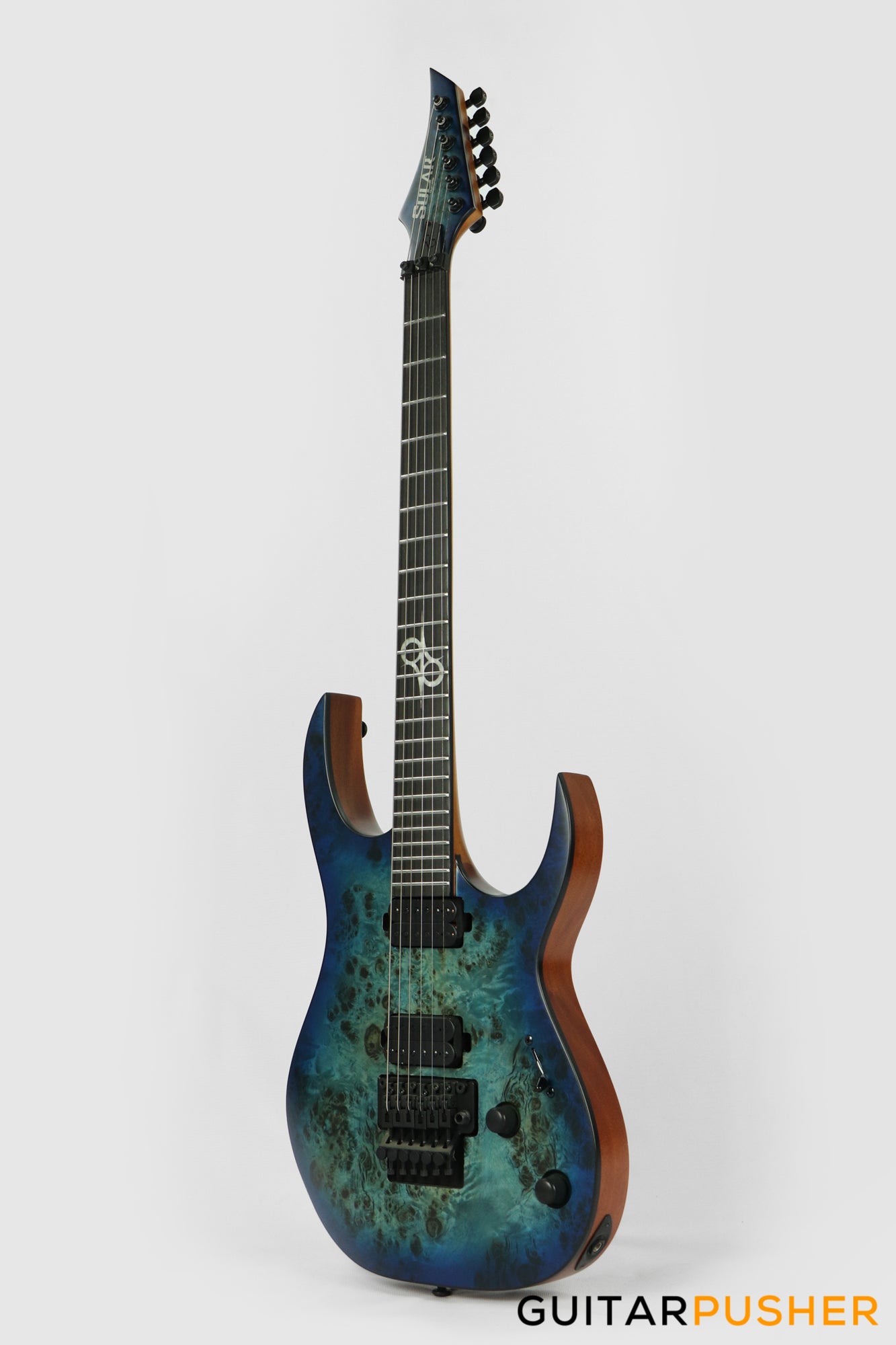 Solar Guitars S1.6 Electric Guitar w/ Floyd Rose - Blue Burst Matte