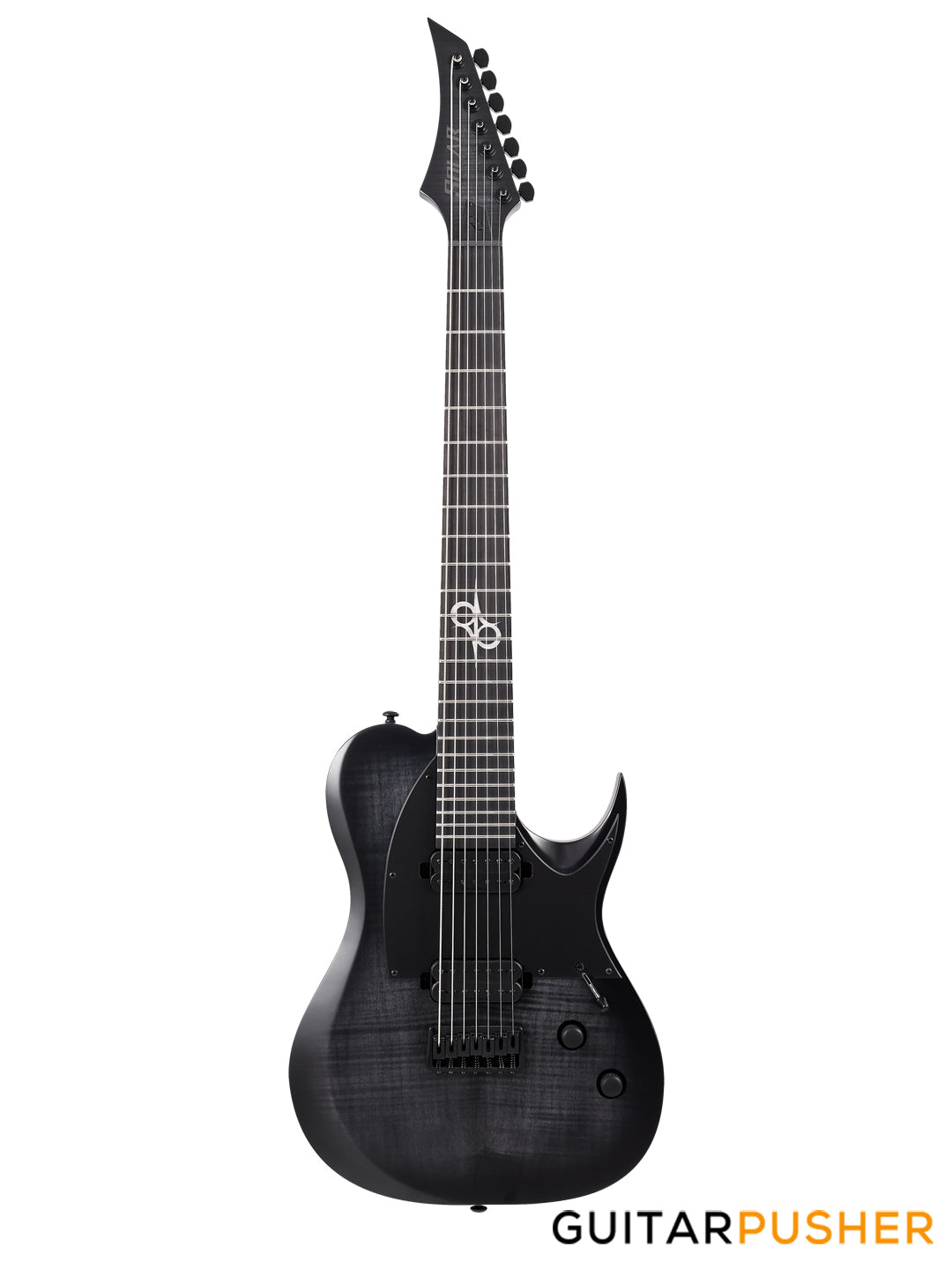 Solar Guitars T2.7FBB Flame Black Burst Matte 7-String Electric Guitar