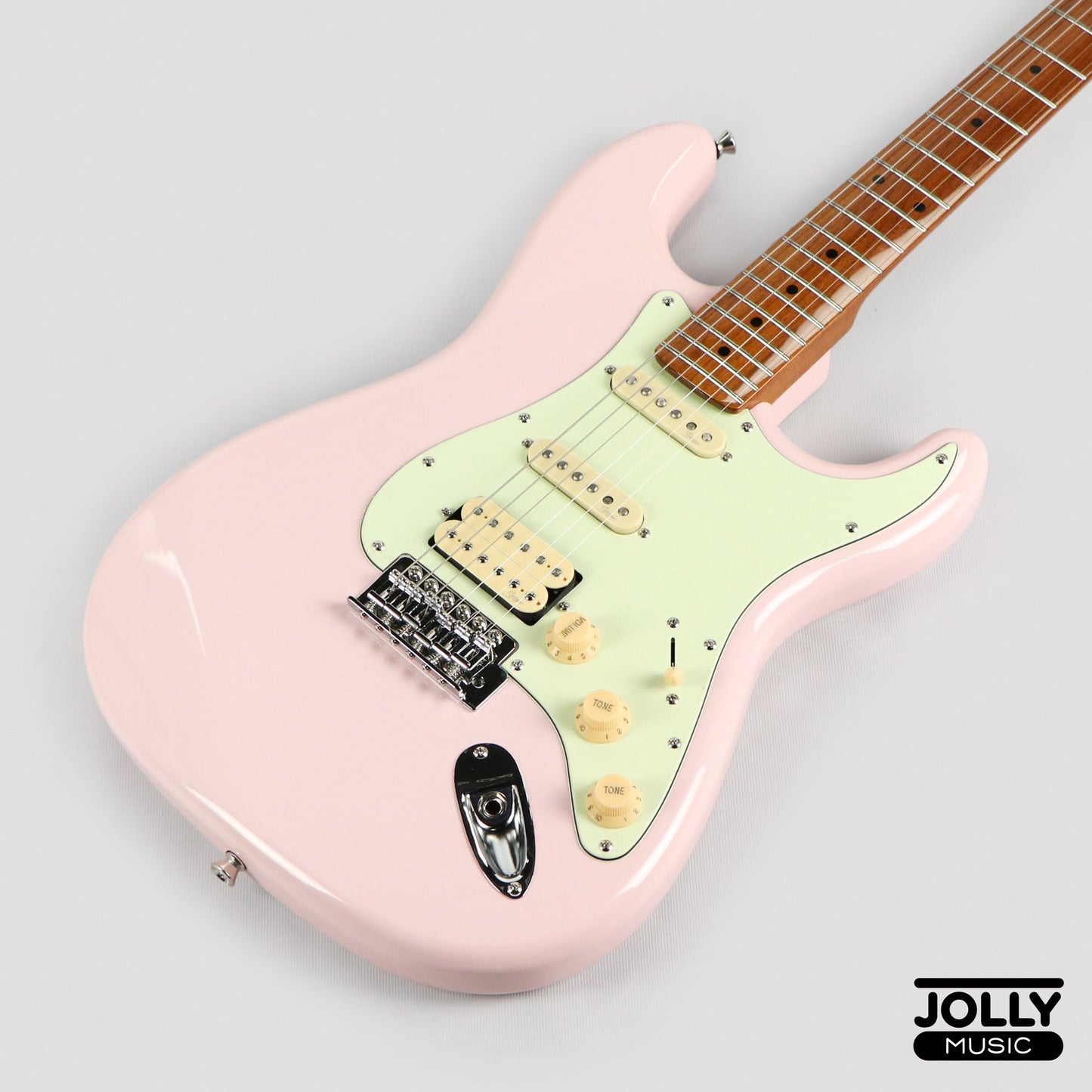Smiger LG-2 PRO Stratocaster Electric Guitar High Grade - Shell Pink