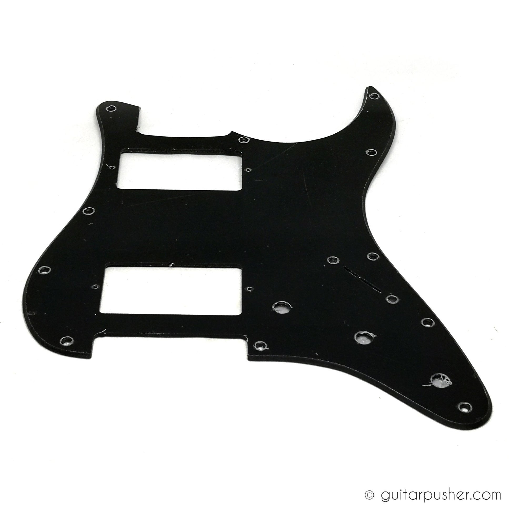WD Pickguard for Fender Stratocaster Blacktop Series - GuitarPusher