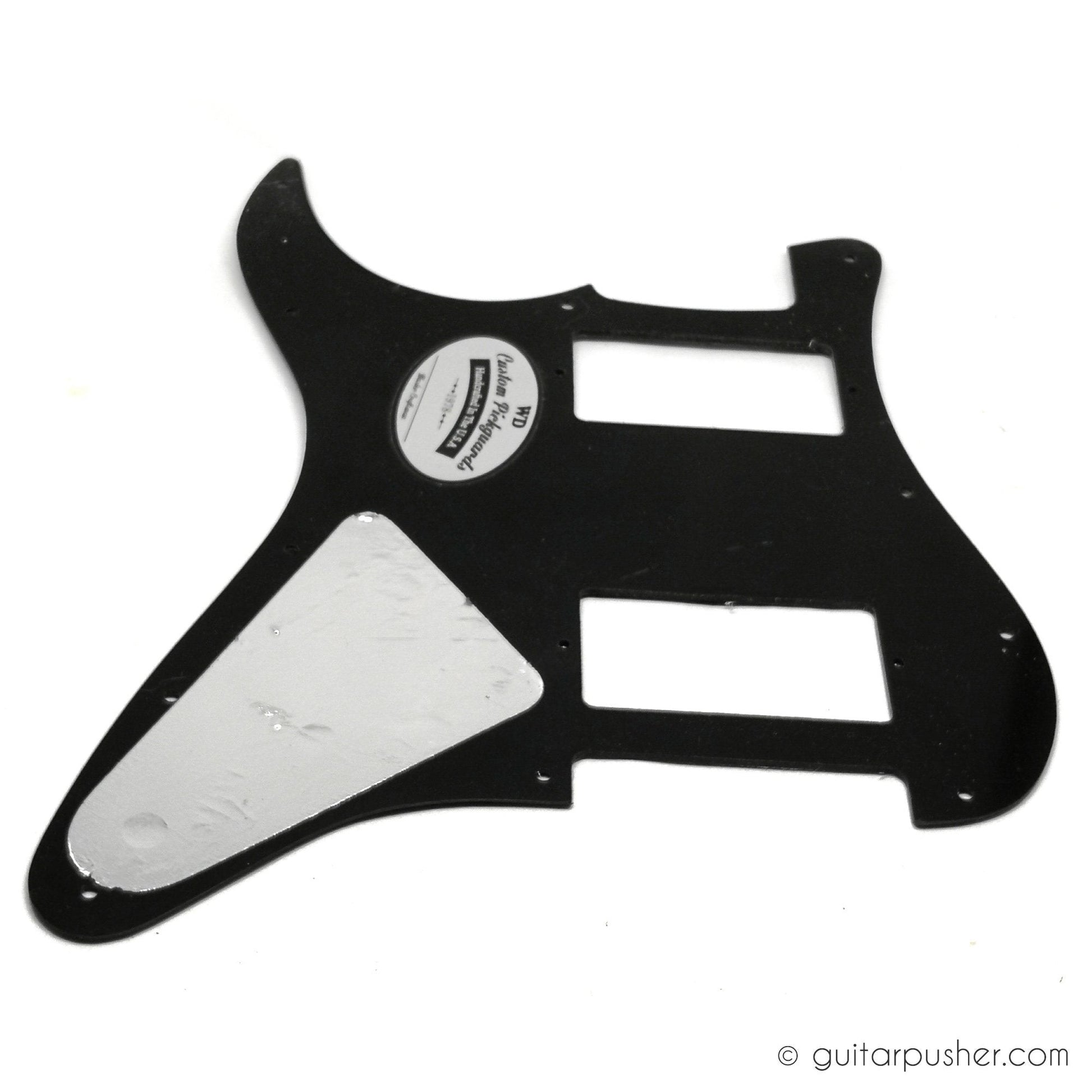 WD Pickguard for Fender Stratocaster Blacktop Series - GuitarPusher