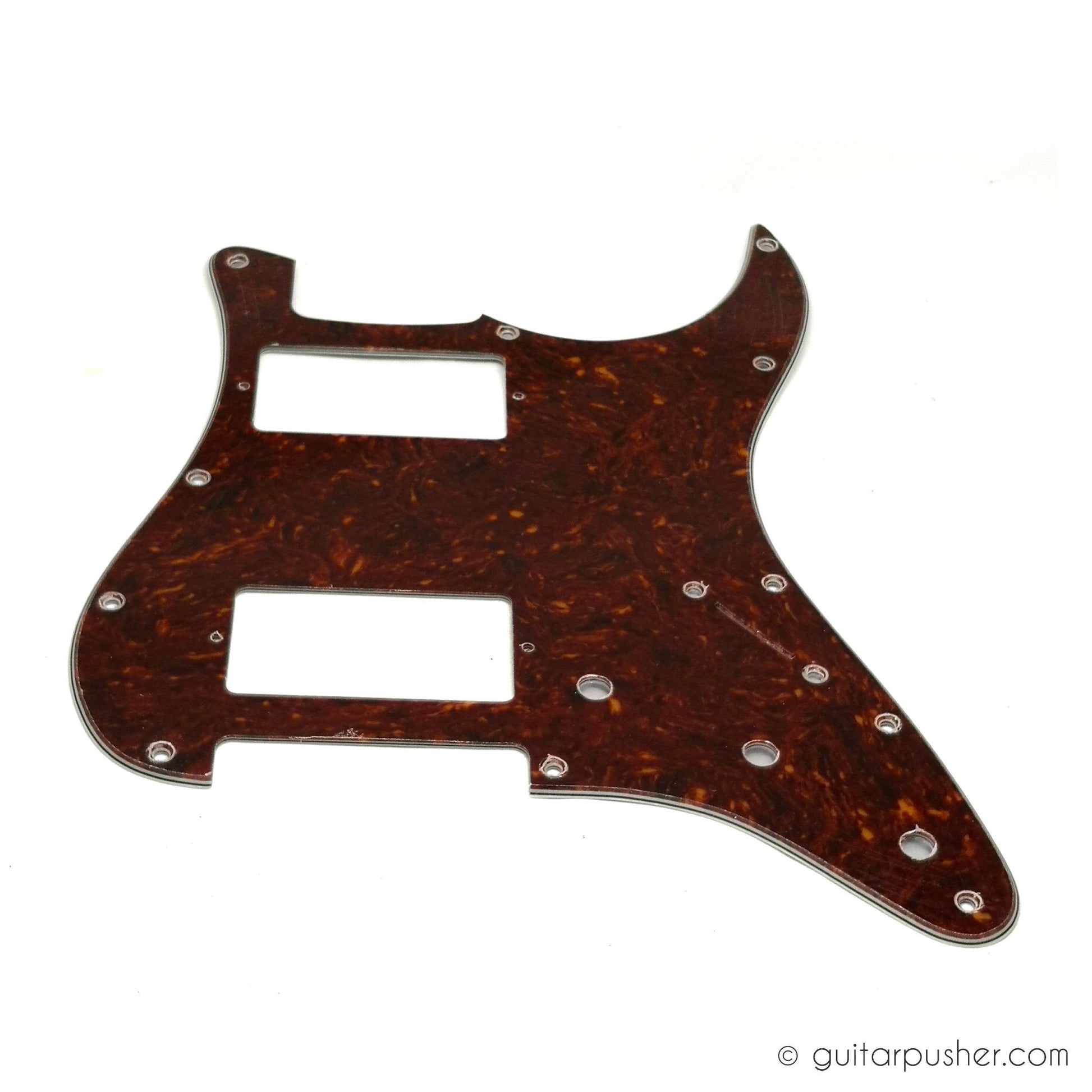 WD Pickguard for Fender Stratocaster Blacktop Series - GuitarPusher