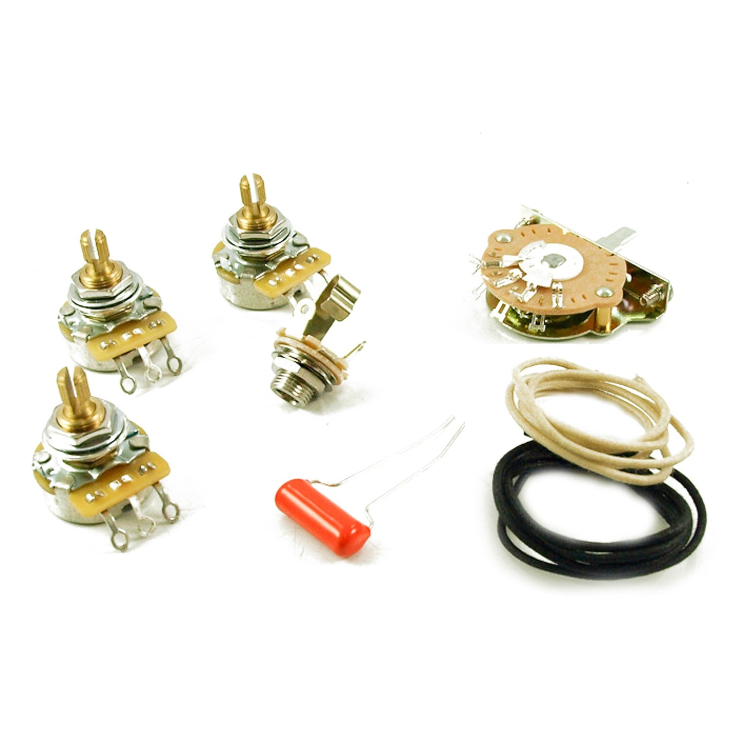 WD Upgrade Wiring Kit for Stratocaster 5-way