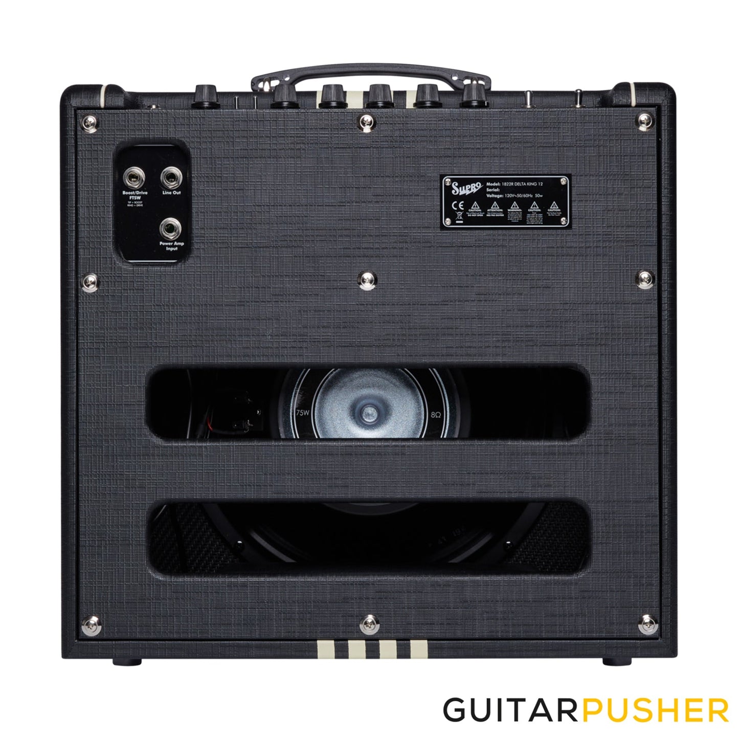 Supro Delta King 12 15-Watt 1x12" All-Tube Combo Amplifier (Black/Cream)