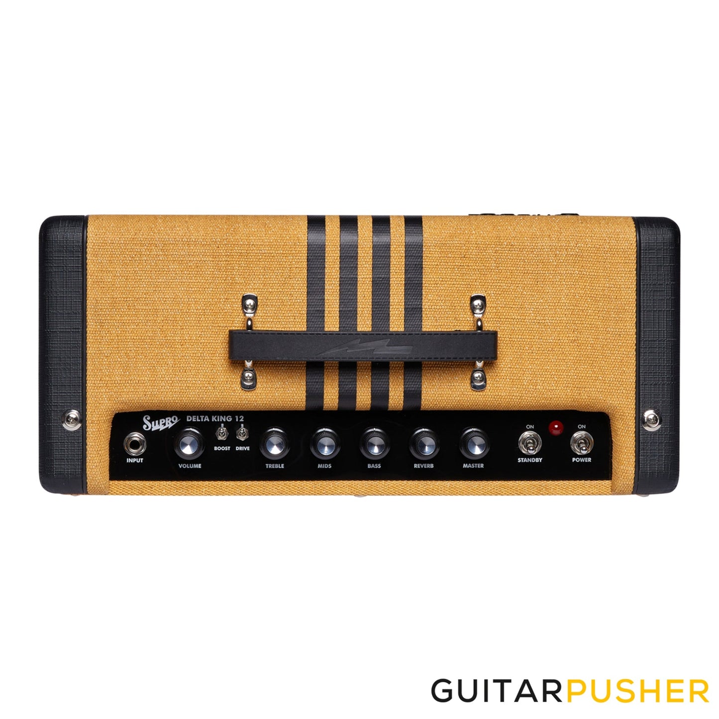 Supro Delta King 12 15-Watt 1x12" All-Tube Combo Amplifier (Tweed/Black)
