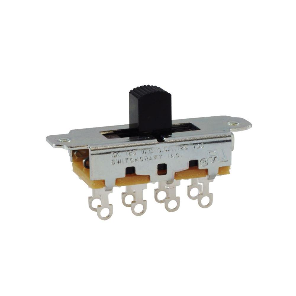 Switchcraft 3-Position Slide Switch DPTT - GuitarPusher
