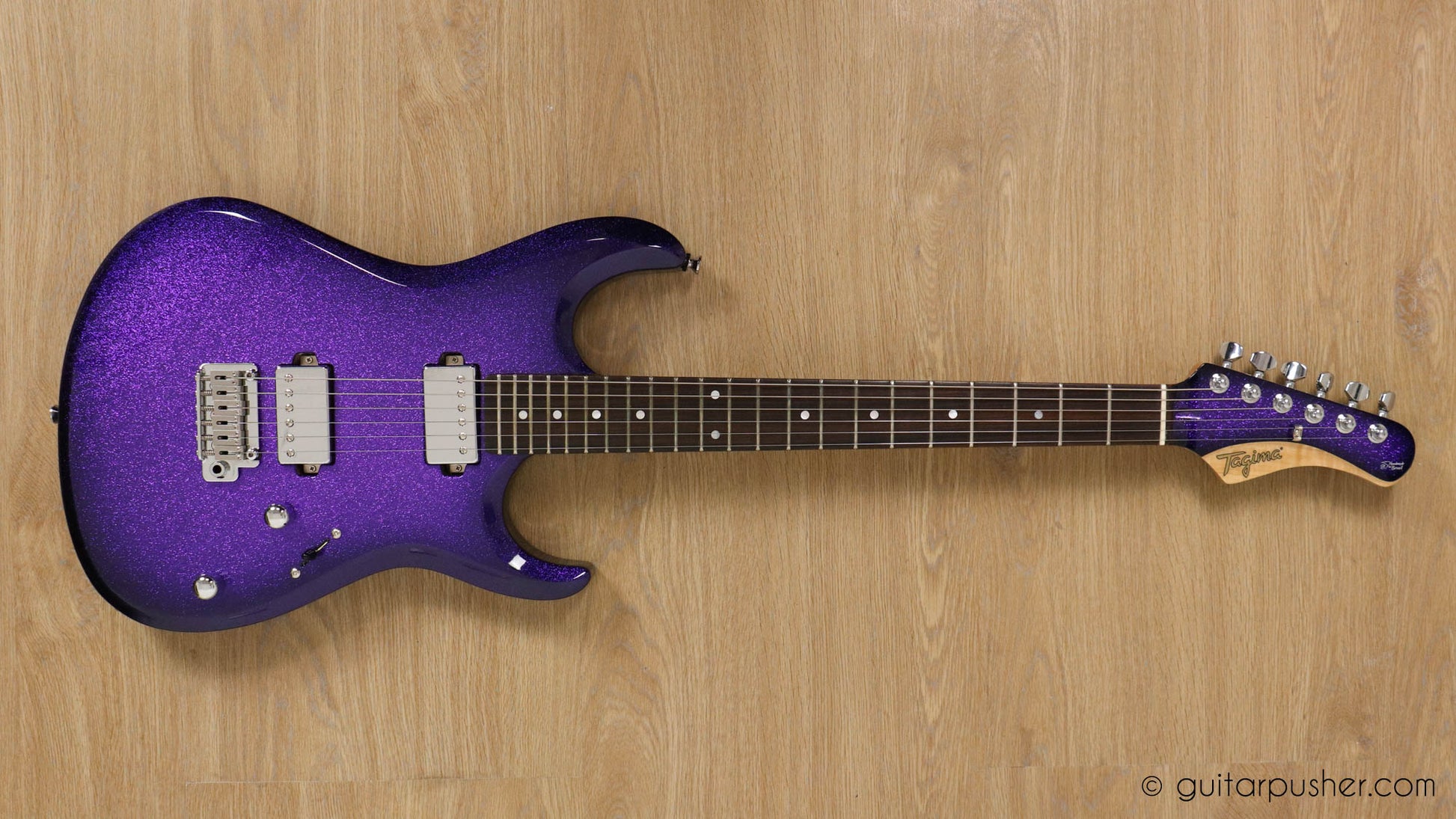 Tagima Signature Series LE Mello Jr. Chameleon Electric Guitar - GuitarPusher