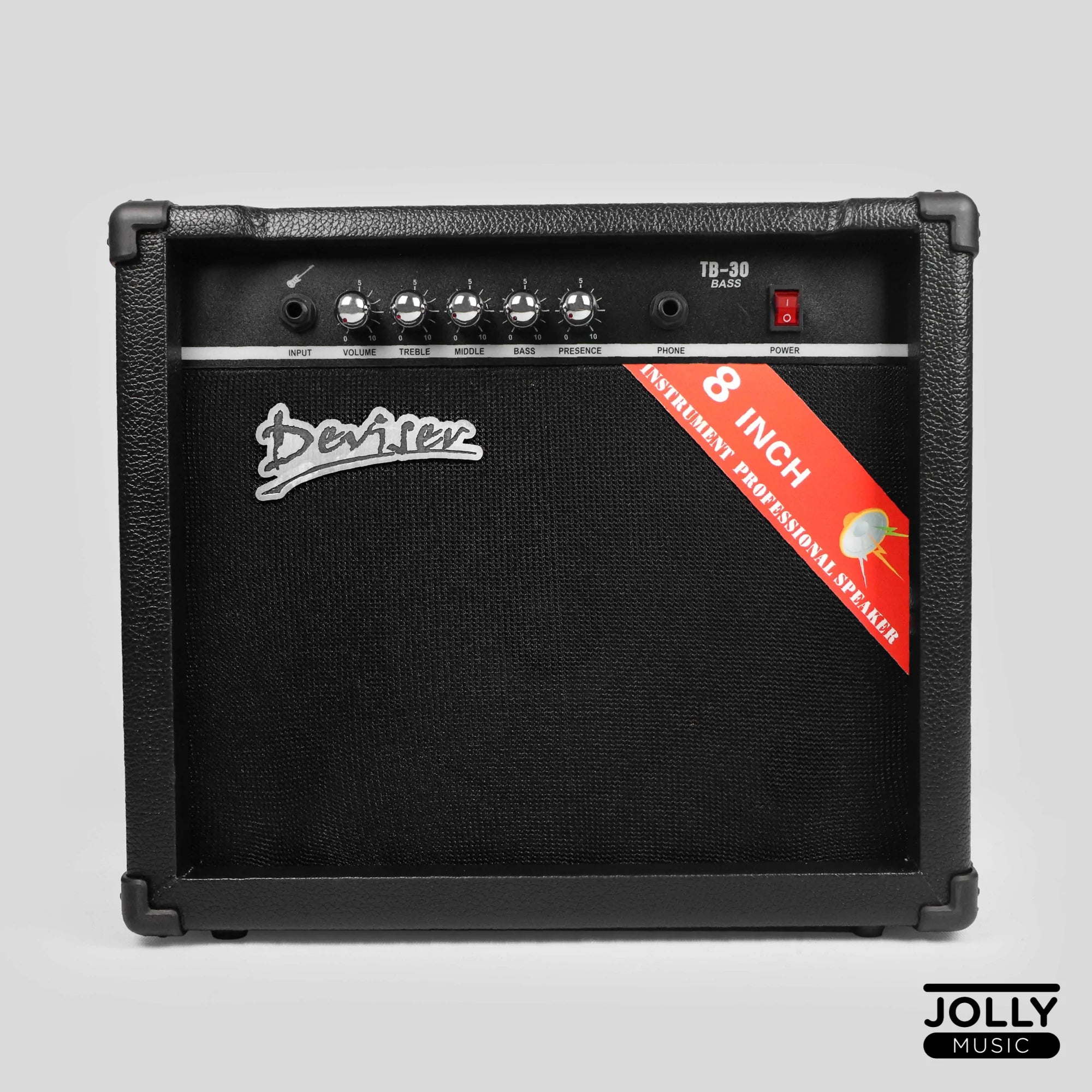 Deviser TB 30 Bass Guitar Amplifier 30W Guitar Pusher Verdana