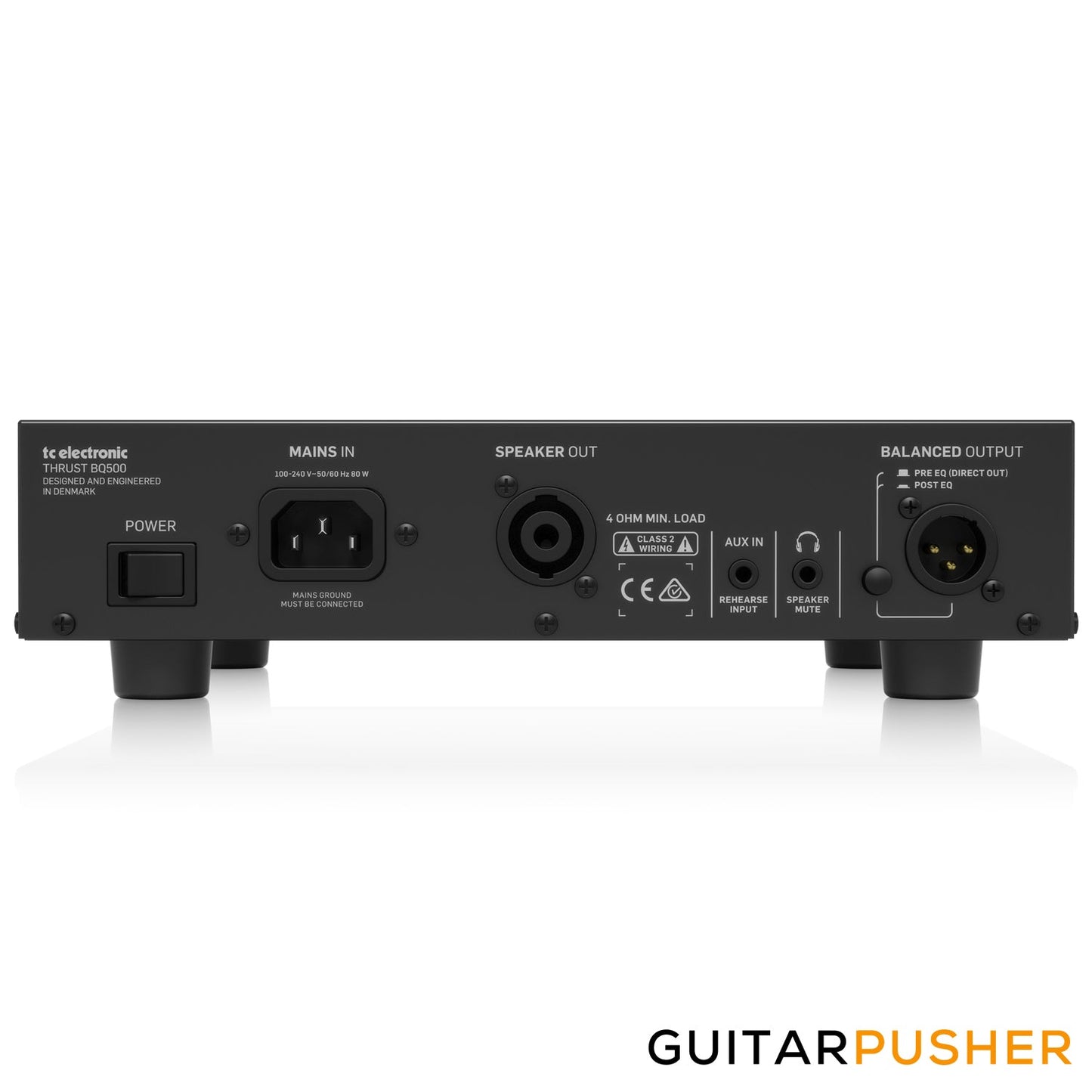 TC Electronic BQ500 500-Watt Portable Bass Head w/ Mosfet Preamp & Thrust Compressor