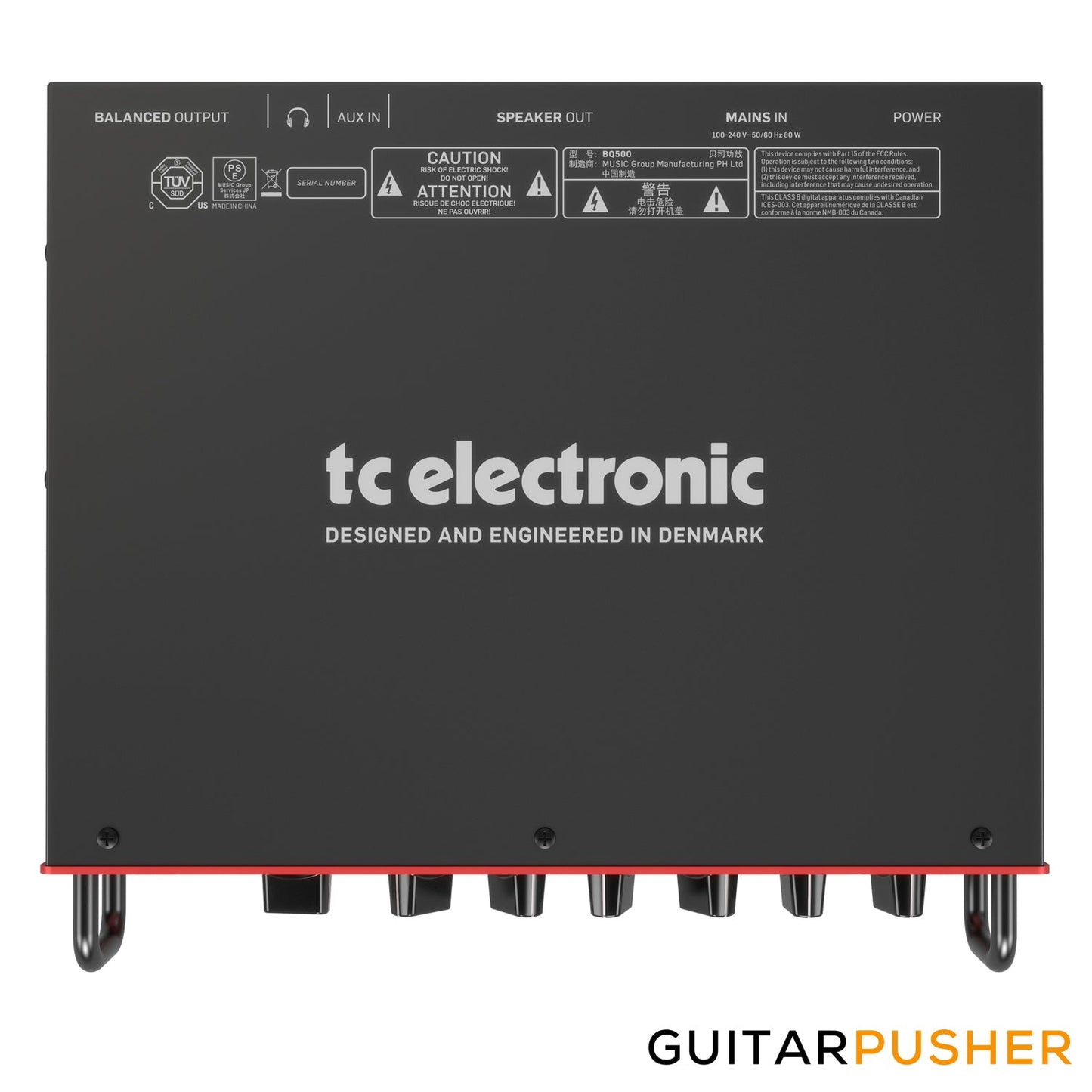 TC Electronic BQ500 500-Watt Portable Bass Head w/ Mosfet Preamp & Thrust Compressor