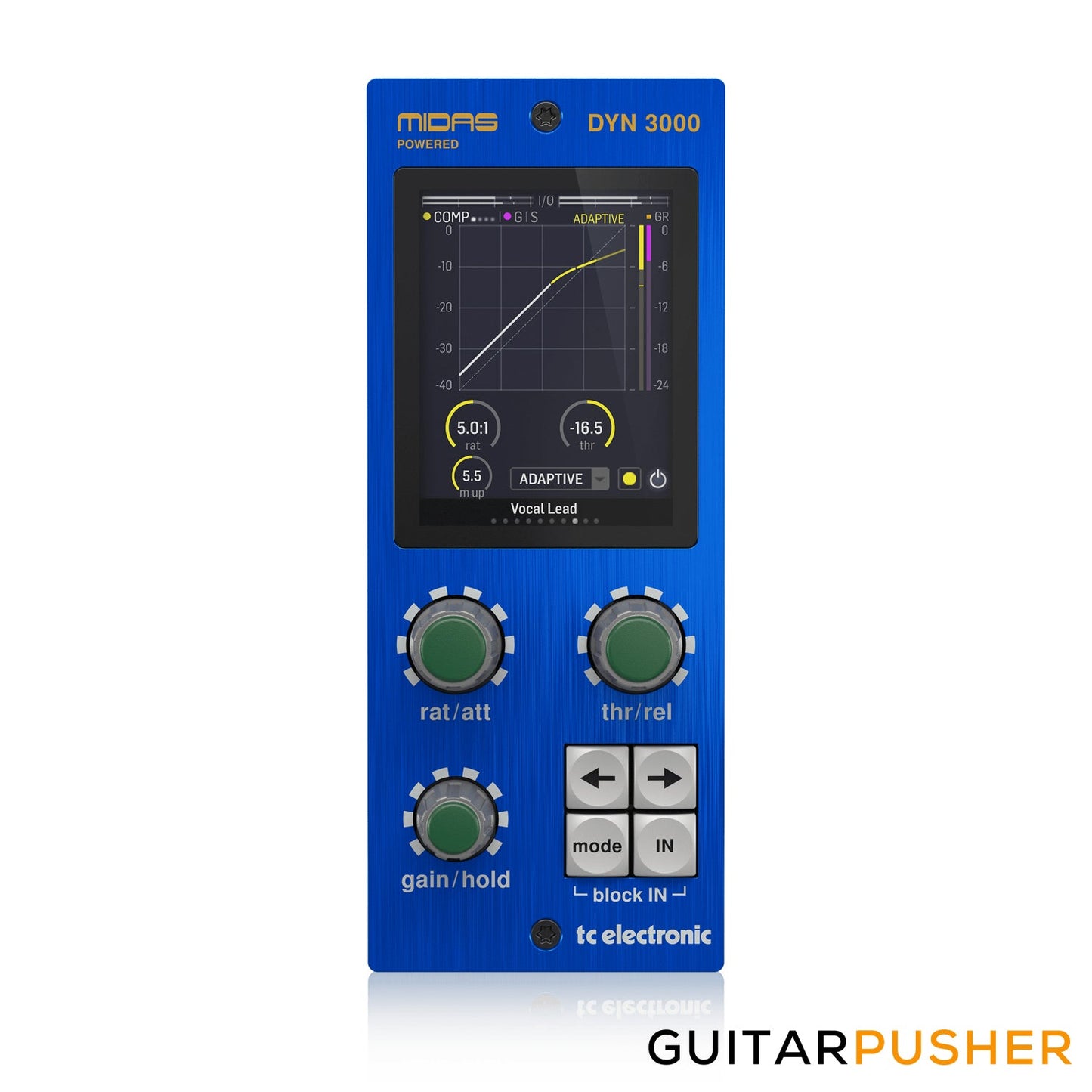 TC Electronic DYN 3000-DT Midas-Powered High-End Dynamics Channel Plug-In w/ Optional Analog-Feel Desktop Interface