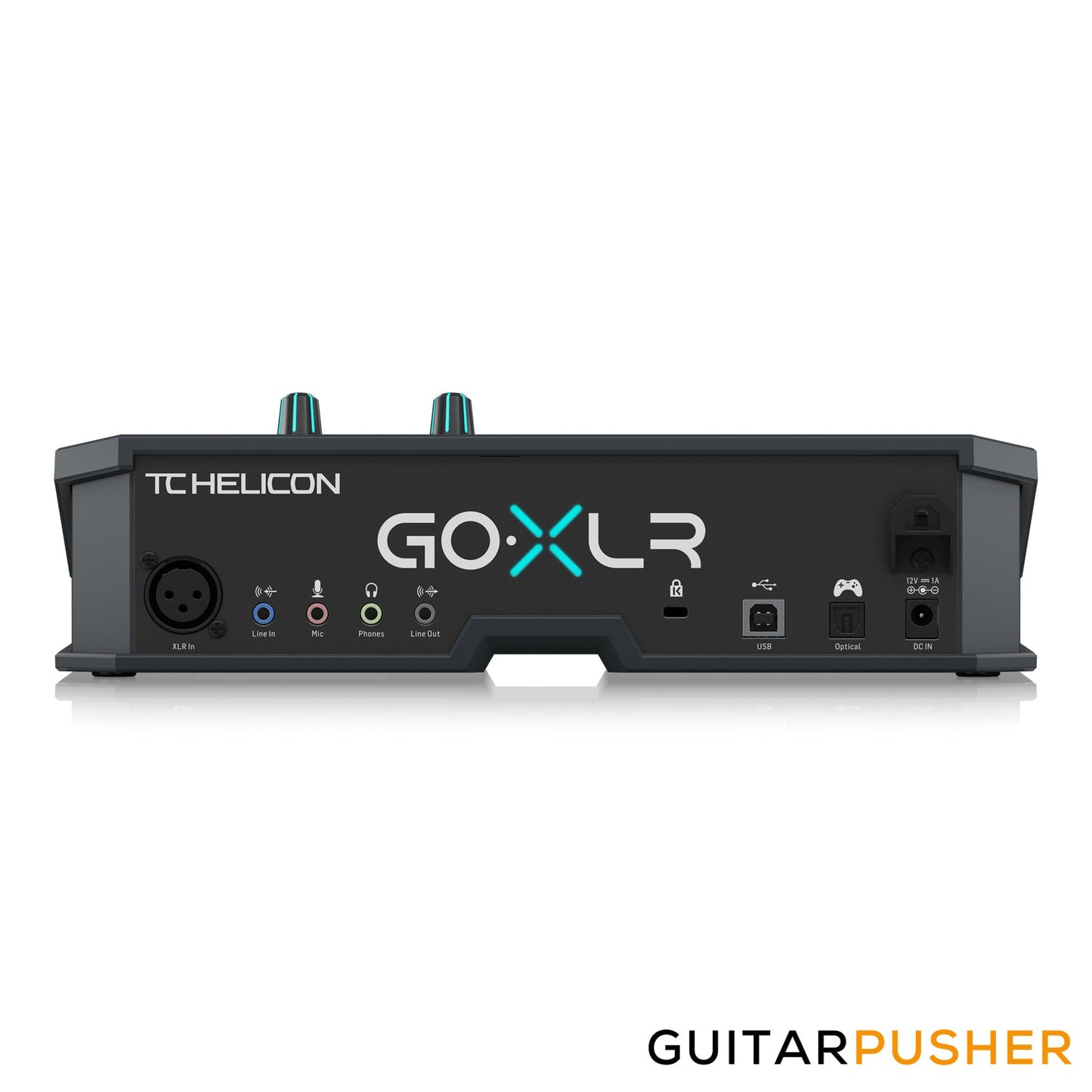 TC Helicon GO XLR Revolutionary Online Broadcaster Platform w/ 4-Channel Mixer, Motorized Faders, Sound Board & Vocal Effects