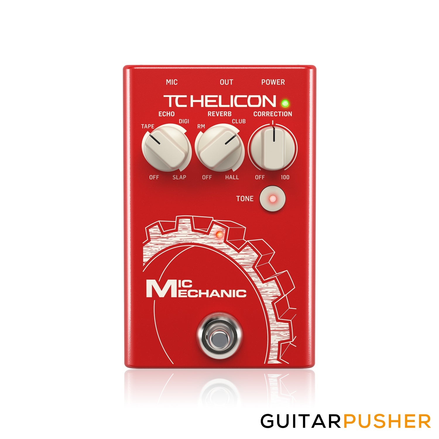 tc helicon guitar pedals TC Helicon Mic Mechanic 2 Vocal Effects Pedal – Guitar Pusher Verdana