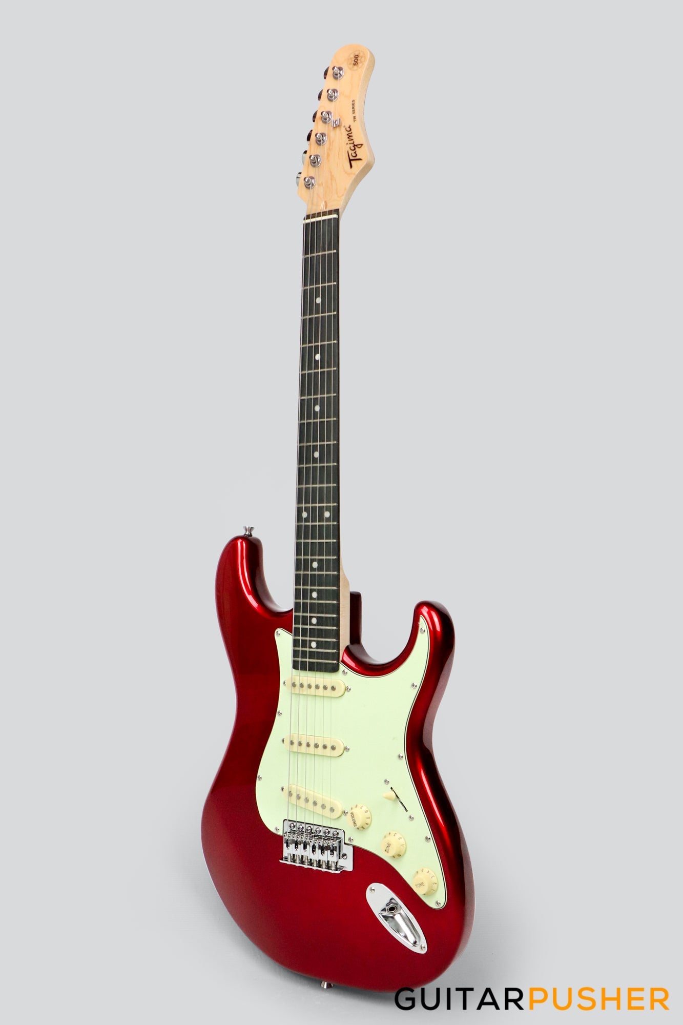 Tagima TG-500 S-Style Woodstock Series - Candy Apple Red