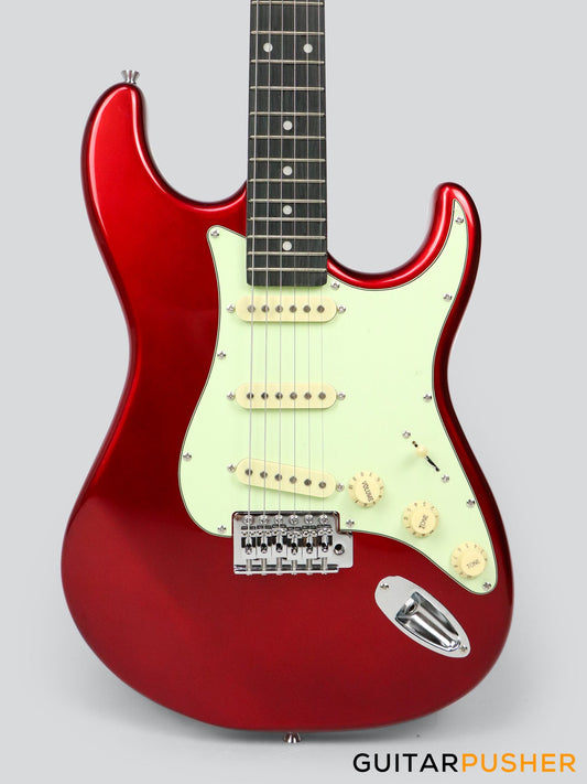 Tagima TG-500 S-Style Woodstock Series - Candy Apple Red