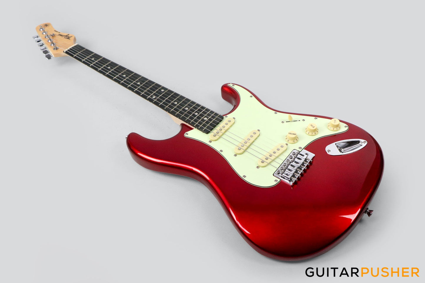 Tagima TG-500 S-Style Woodstock Series - Candy Apple Red