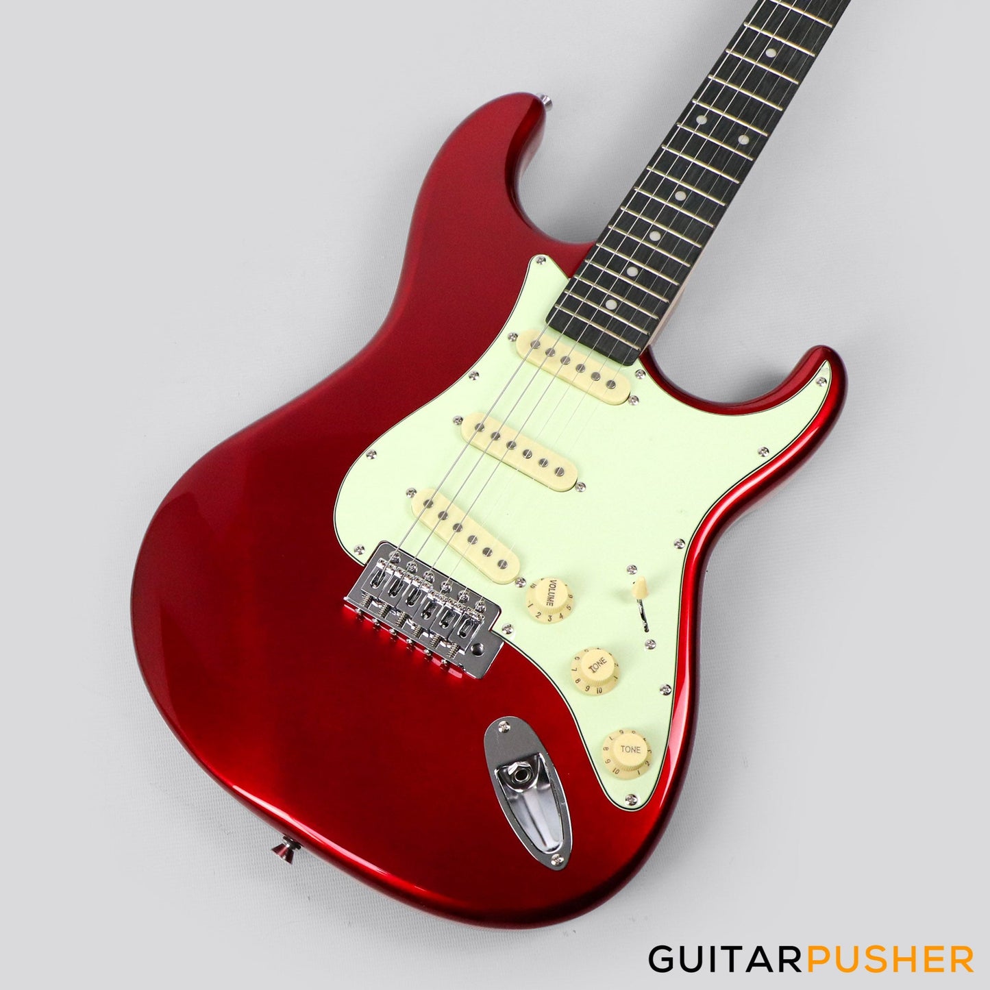 Tagima TG-500 S-Style Woodstock Series - Candy Apple Red