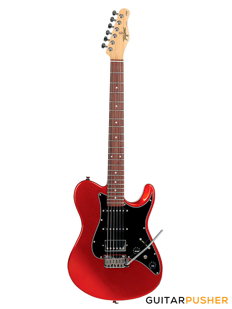 Tagima Brazil Series T-930 HSS T-Style Electric Guitar (Metallic Deep Orange) Rosewood Fingerboard/Black Pickguard