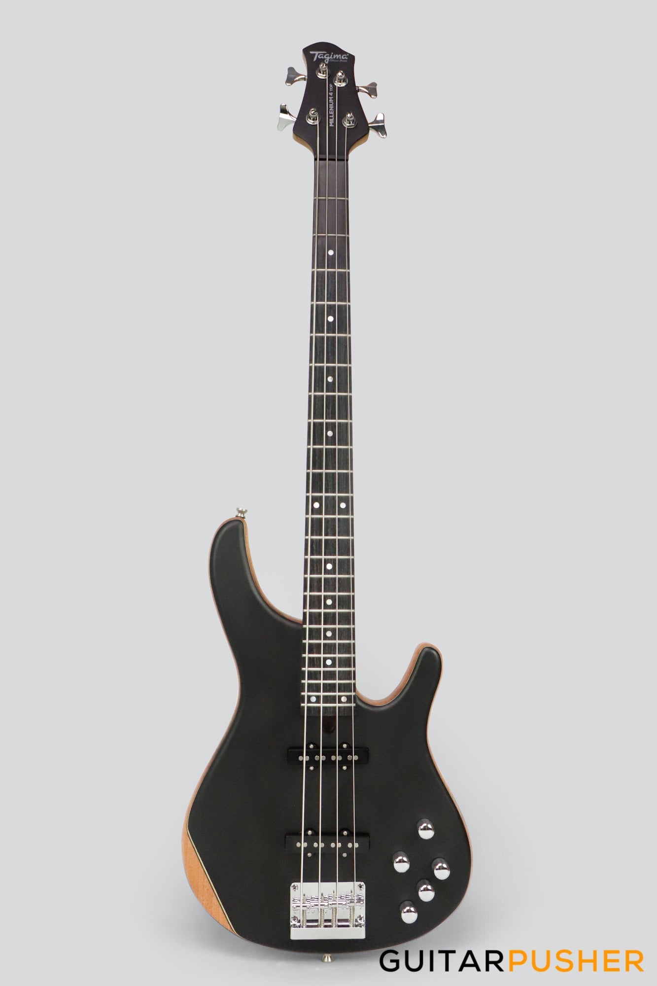 Tagima Millenium Coda 4-string Bass with Active EQ - Matte Black