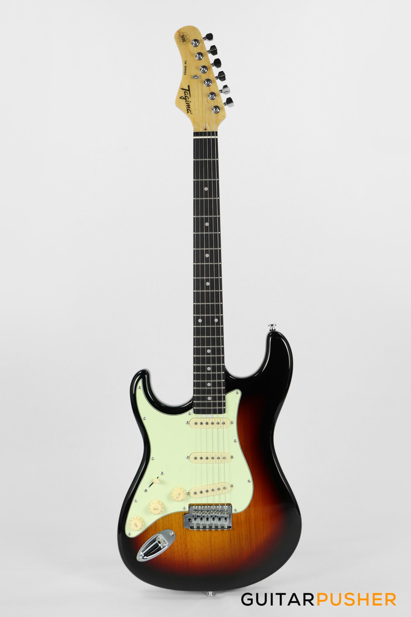 Tagima TG-500 S-Style Woodstock Series LEFT HAND - Sunburst
