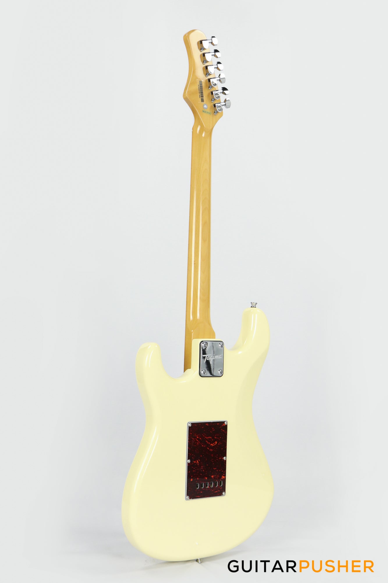 Tagima TG-530 S-Style Woodstock Series - Vintage White (Maple Fingerboard/Tortoise Shell Pickguard)