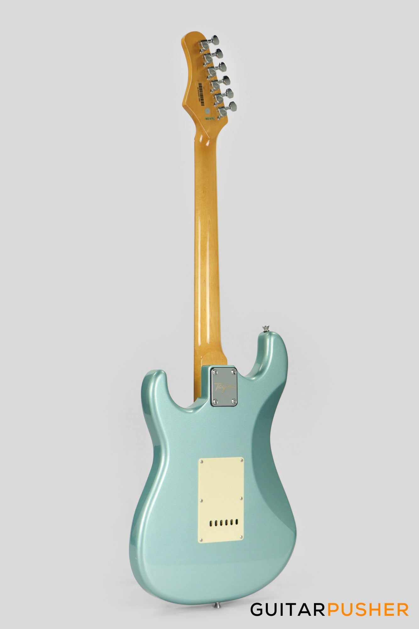Tagima TG-540 HSS S-Style Woodstock Series - Lake Placid Blue (Maple Fingerboard/Alpine White Pickguard)