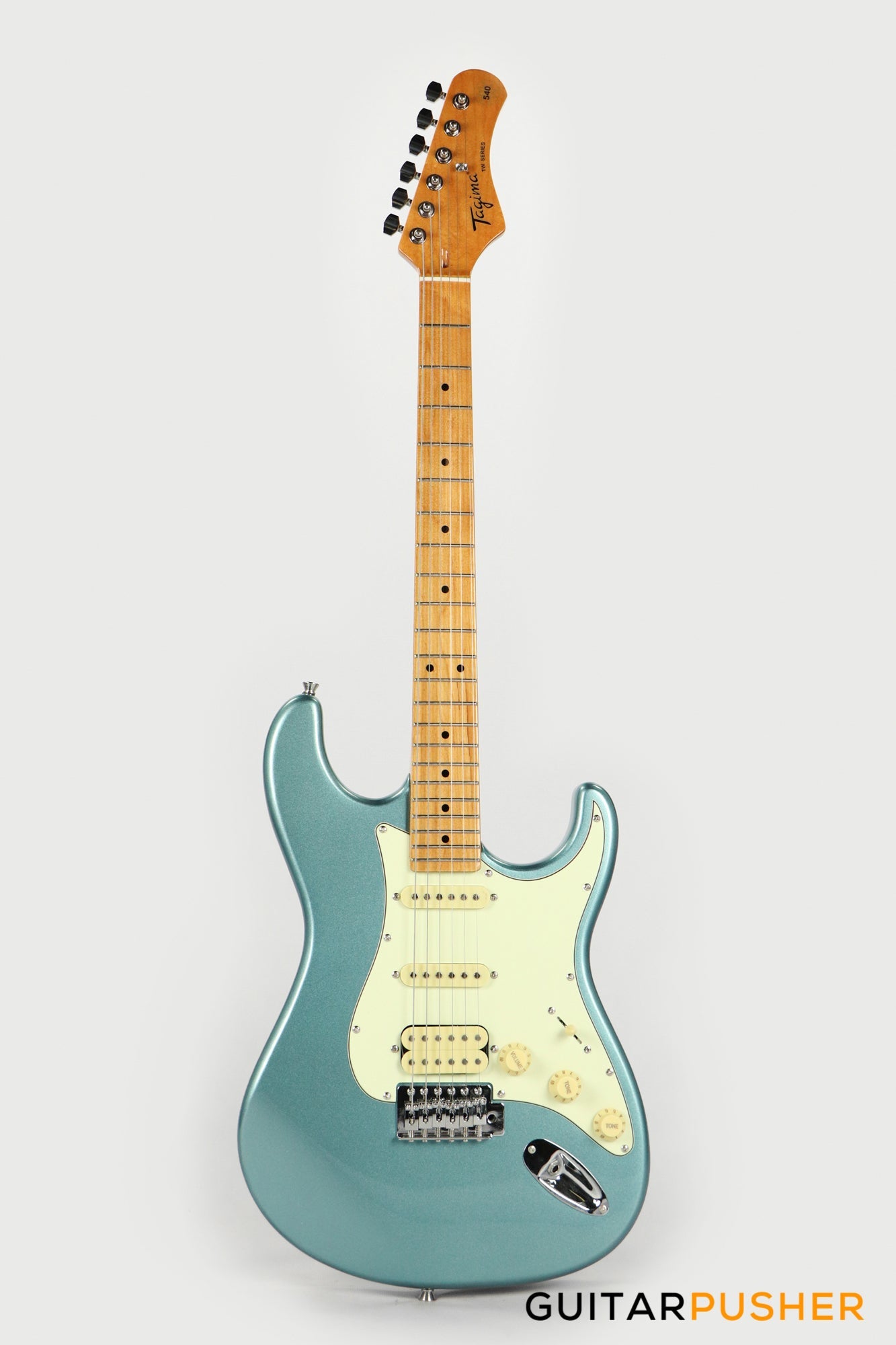 Tagima TG-540 HSS S-Style Woodstock Series - Lake Placid Blue