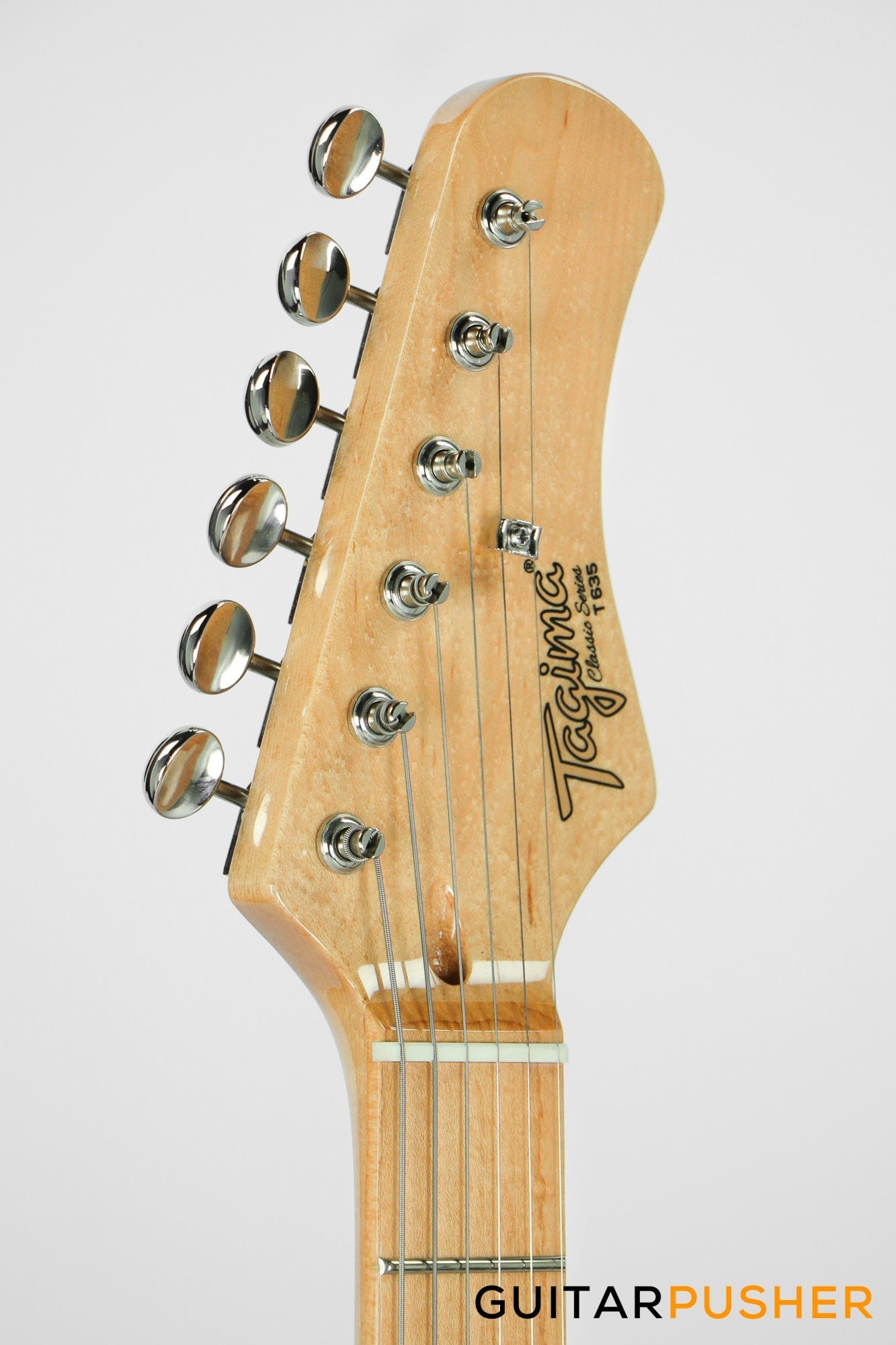 Tagima New T-635 Classic Series S Style Electric Guitar - Sunburst (Maple Fingerboard/Tortoise Shell Pickguard)