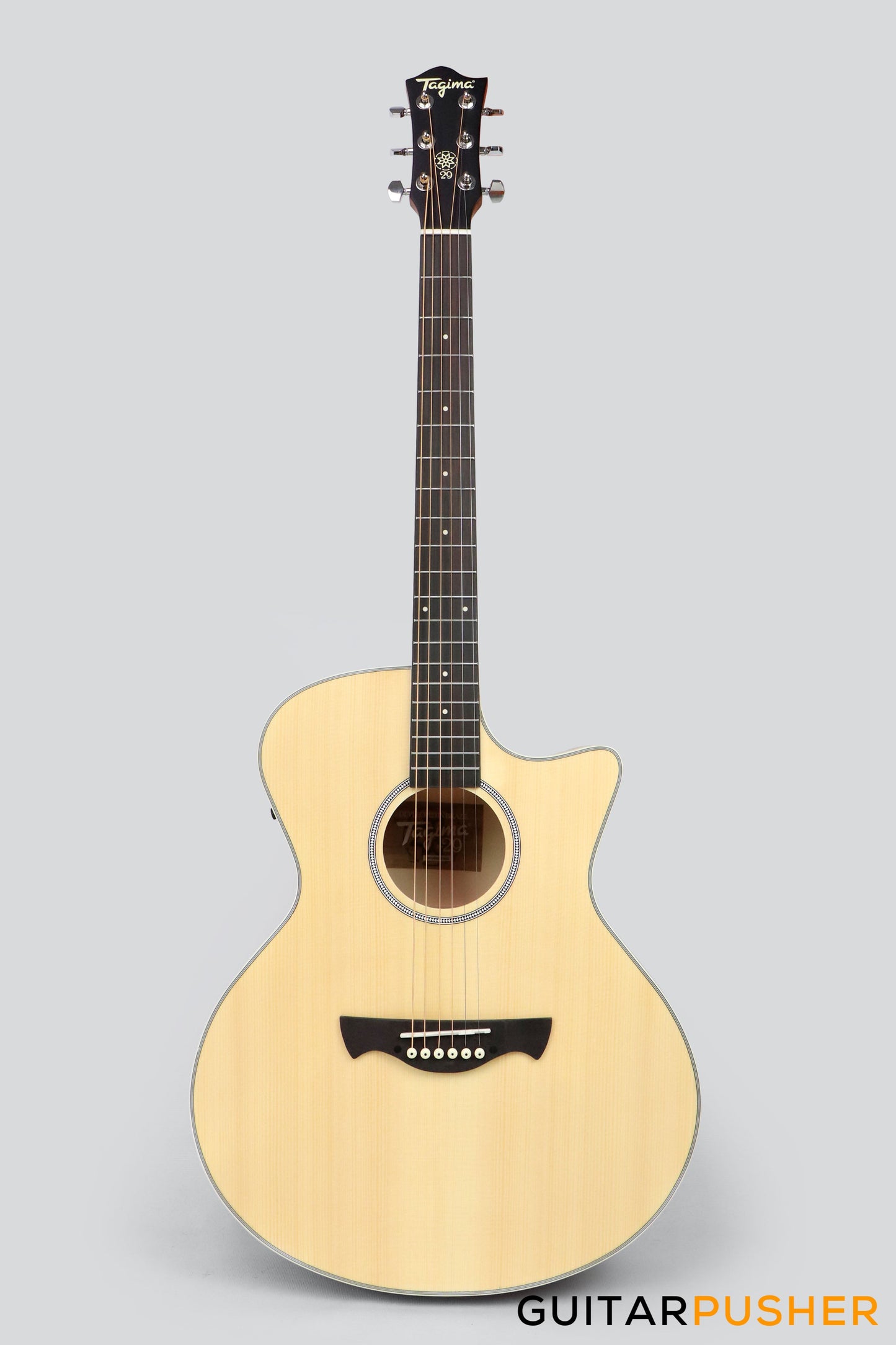 Tagima TW-29 EQ Medium Jumbo Acoustic-Electric Guitar - Natural