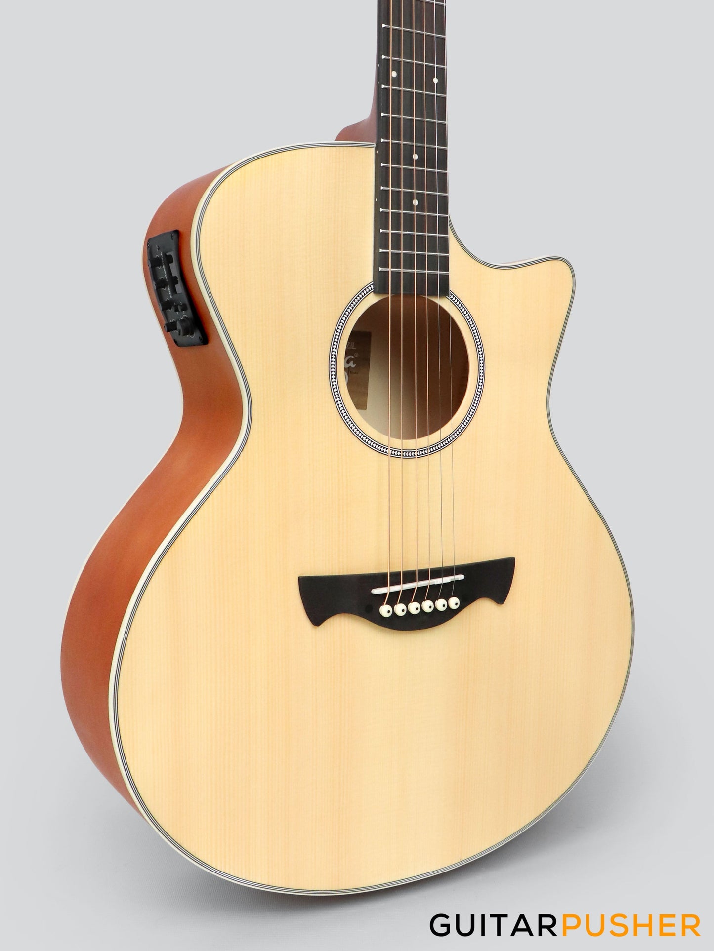 Tagima TW-29 EQ Medium Jumbo Acoustic-Electric Guitar - Natural