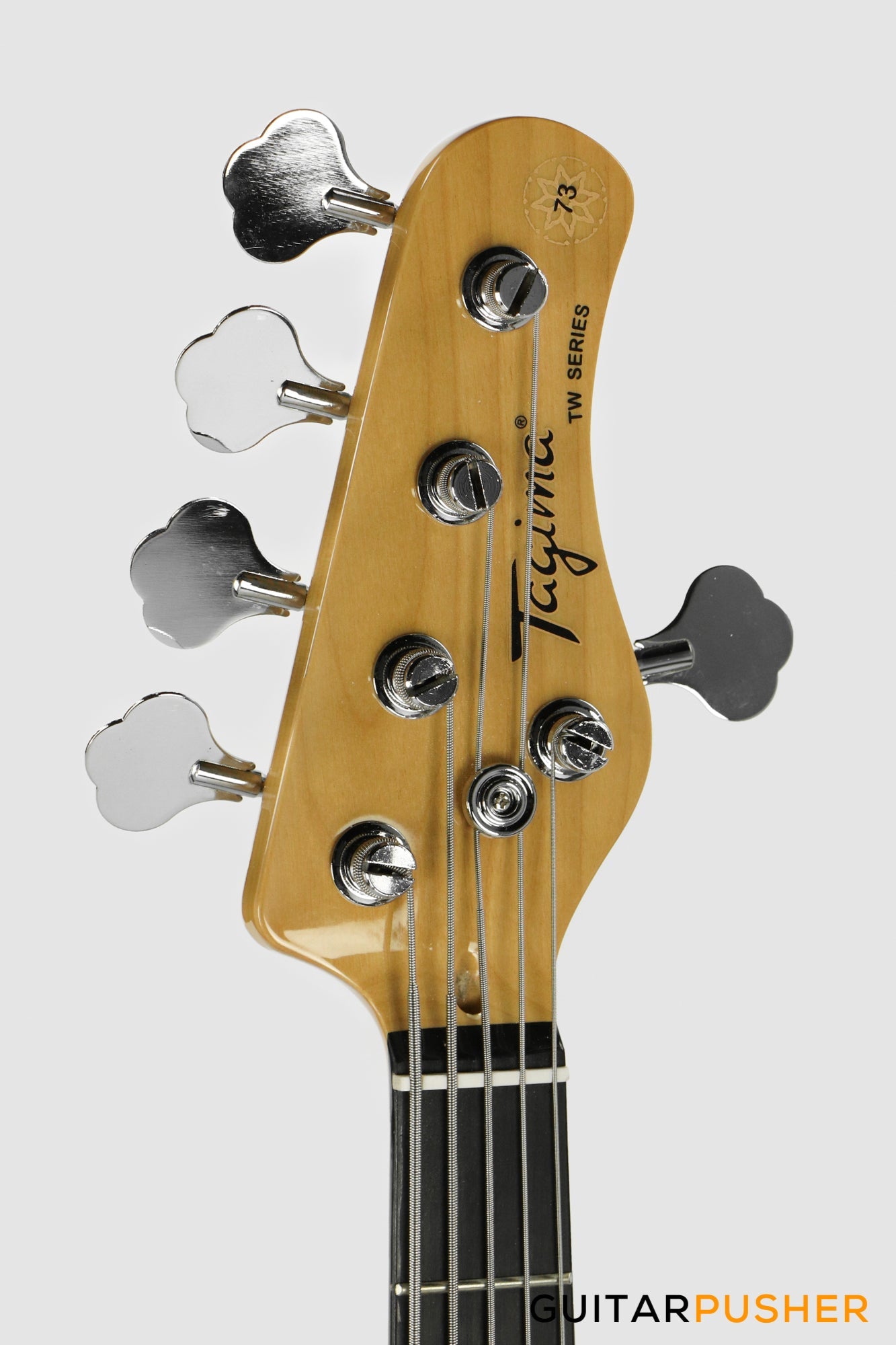 Tagima TW-73 '73 5-String Jazz Bass Black (Rosewood Fretboard /Mint Pickguard)