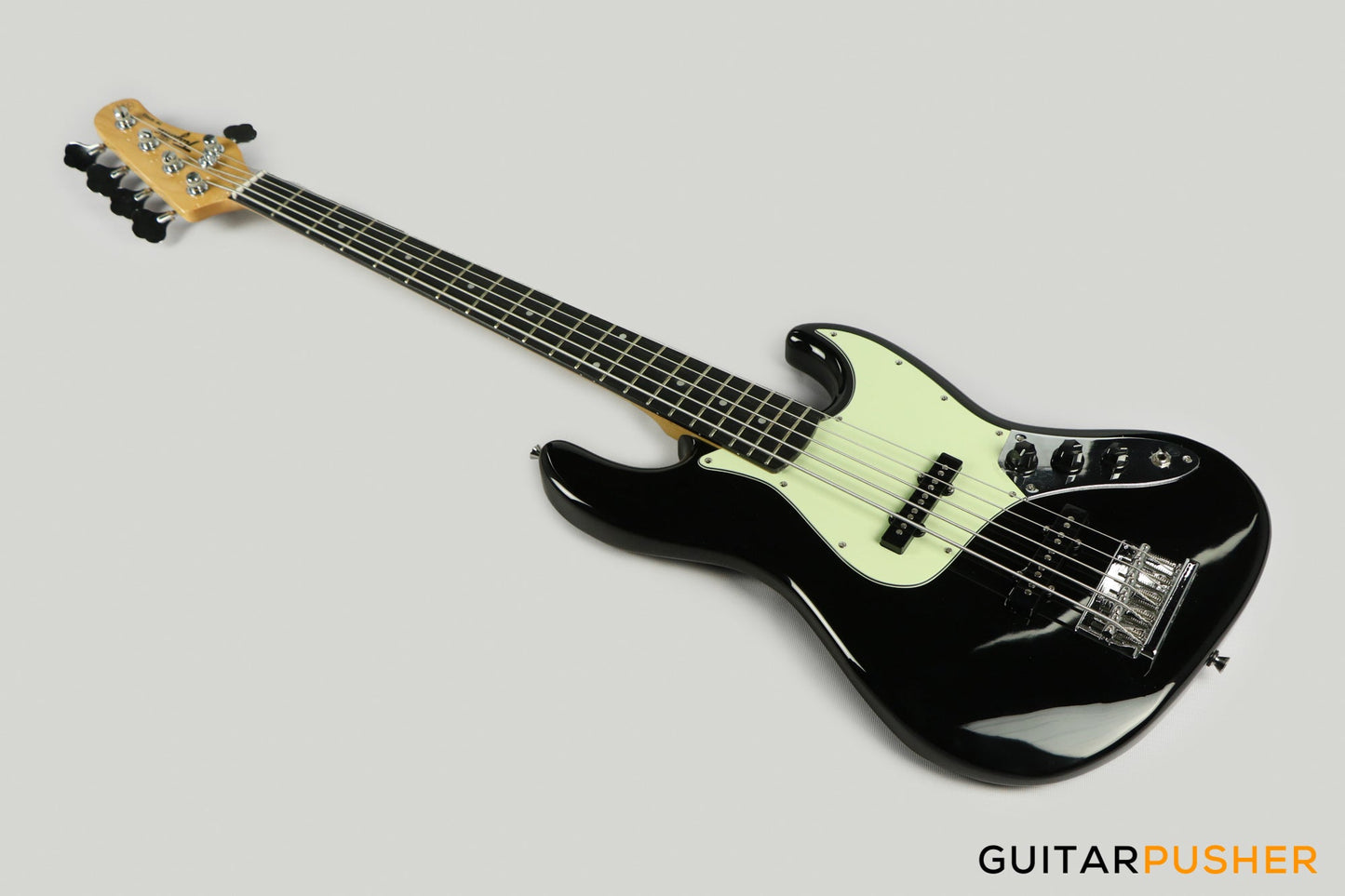 Tagima TW-73 '73 5-String Jazz Bass Black (Rosewood Fretboard /Mint Pickguard)