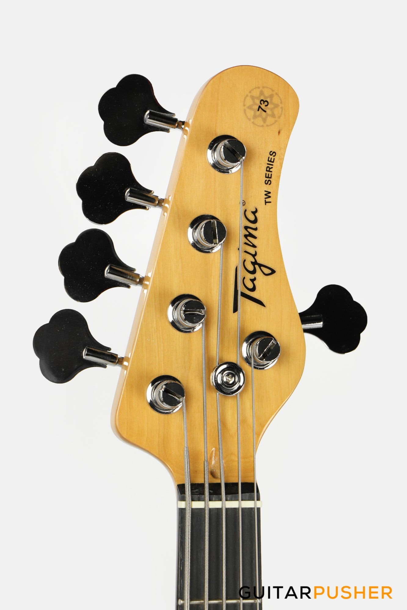 Tagima TW-73 '73 5-String Jazz Bass Vintage White (Rosewood/Mint)