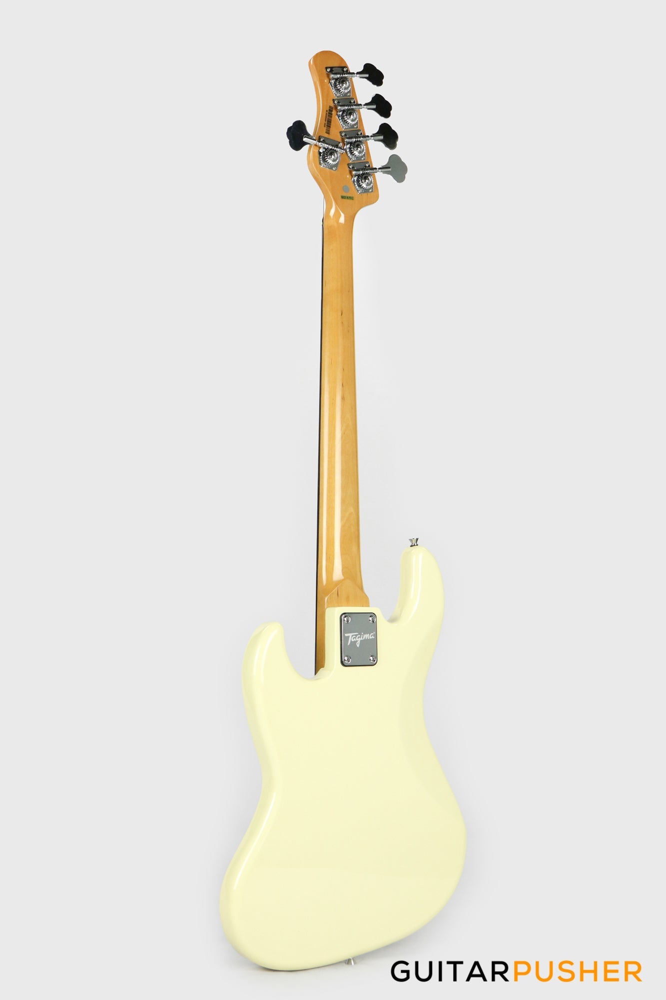 Tagima TW-73 '73 5-String Jazz Bass Vintage White (Rosewood/Mint)
