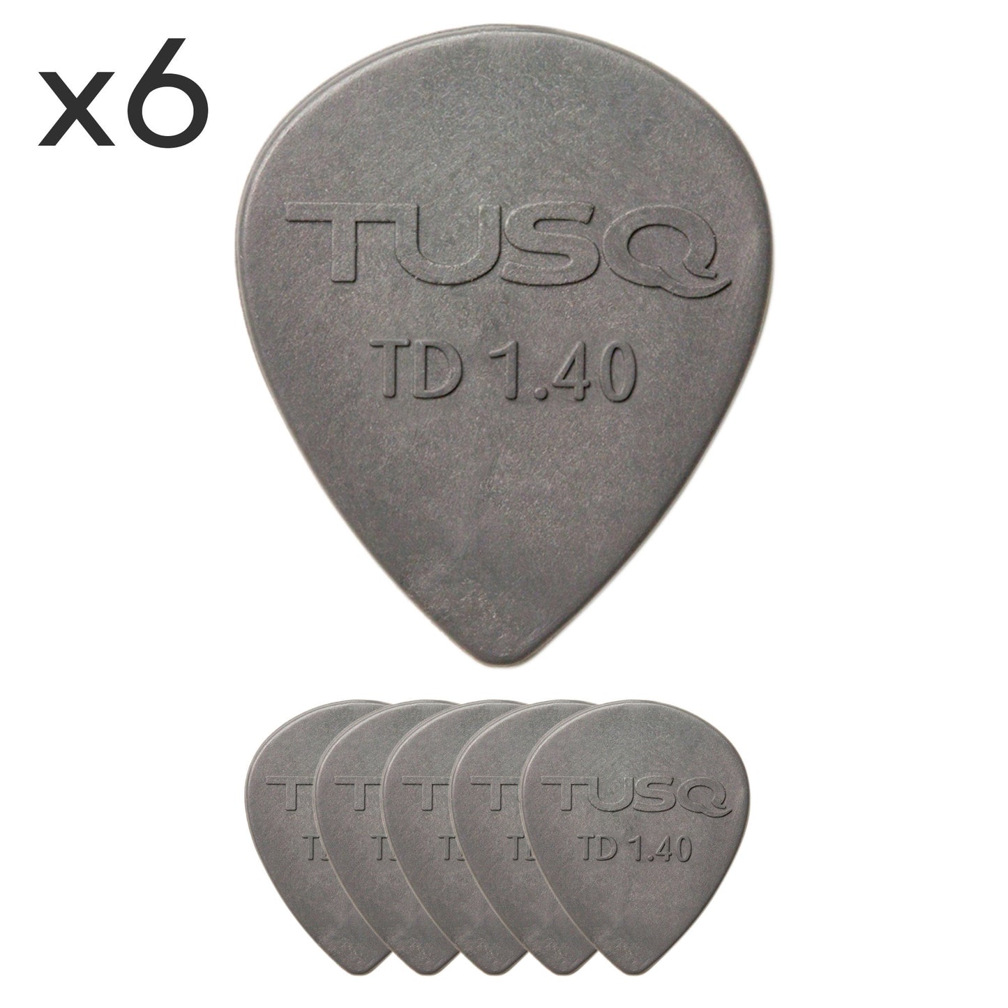 Graphtech TUSQ Tear Drop Pick 6 Pack