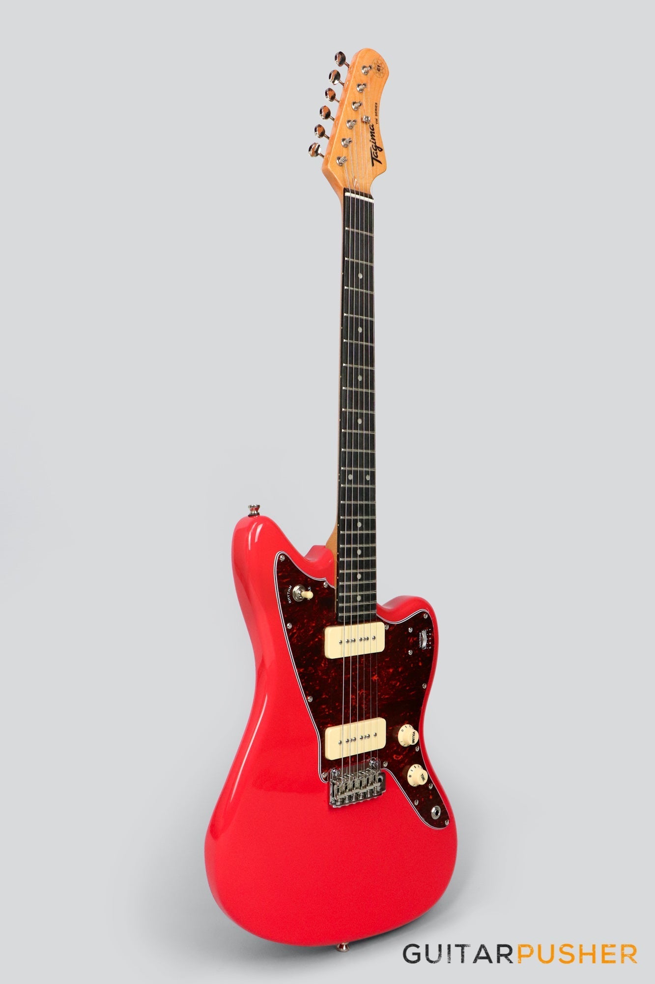 Tagima TW-61 JM-Style Electric Guitar - Fiesta Red
