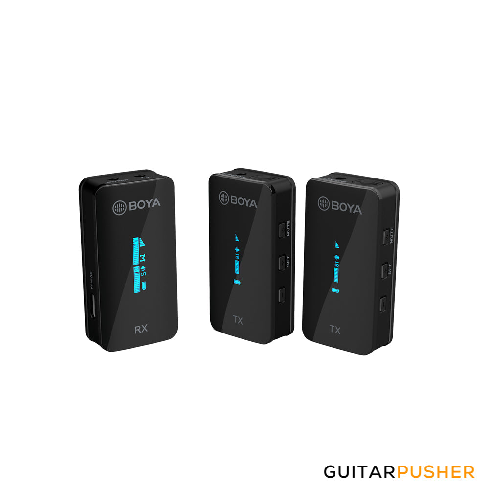 BOYA BY-XM6-S2 2.4GHz Ultra-Compact Wireless Microphone System