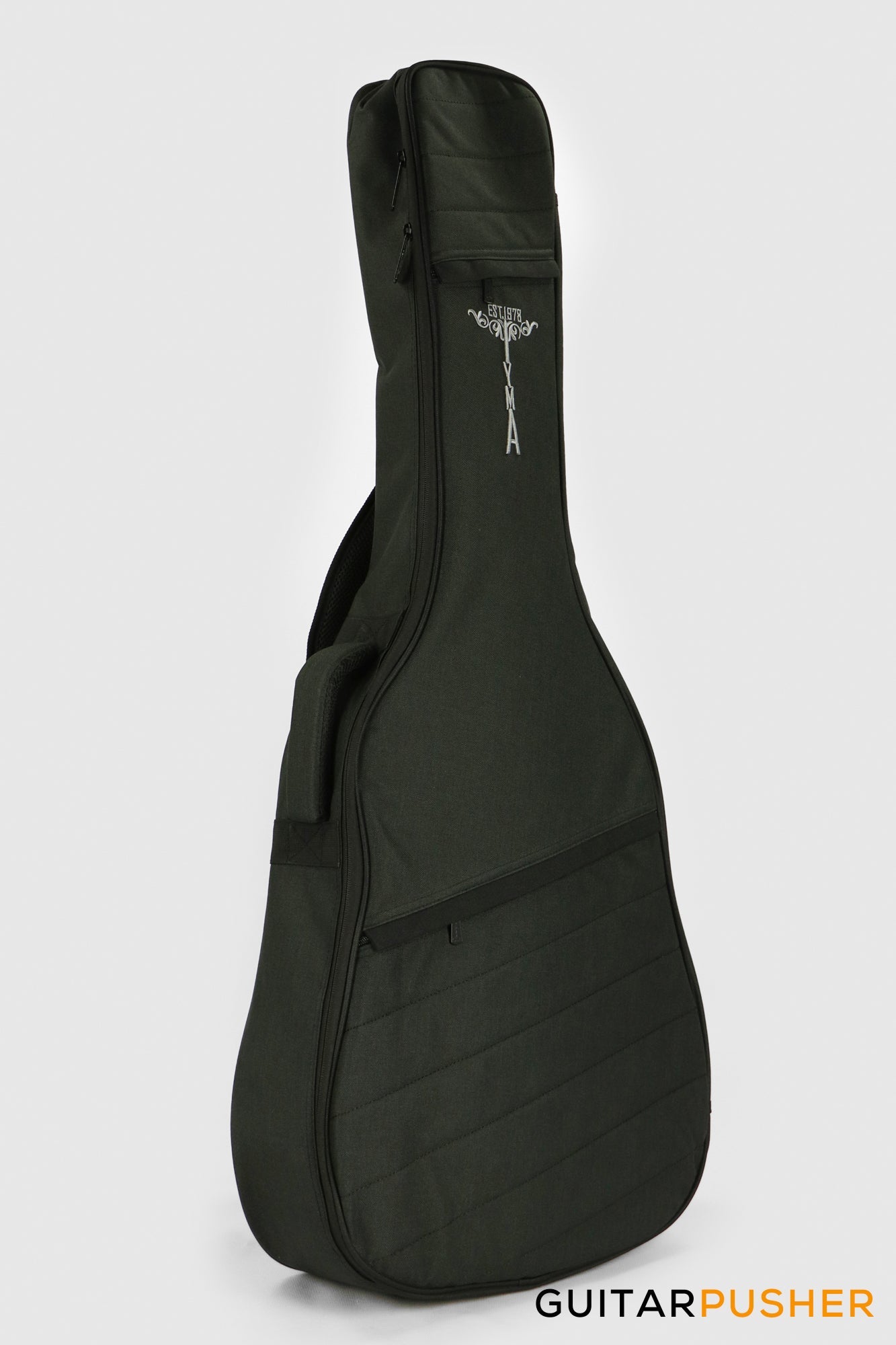 Tyma G-10 BKSE Solid Top Auditorium Acoustic-Electric Guitar with T-200 preamp