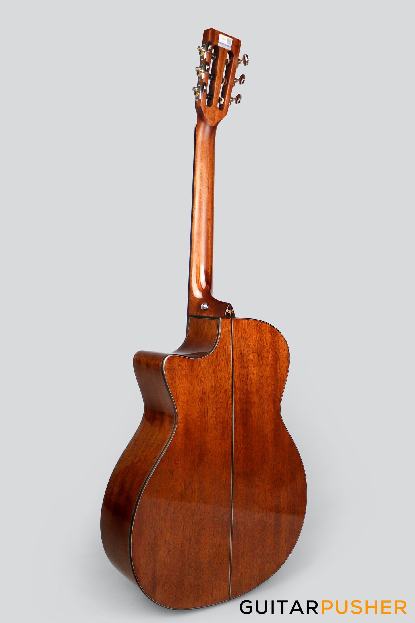 Tyma G-15E Solid Top Nylon Cutaway Auditorium Acoustic Guitar