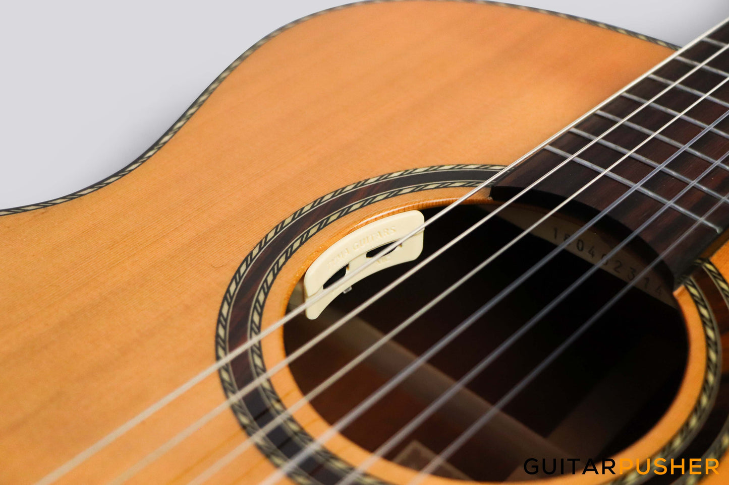 Tyma G-15E Solid Top Nylon Cutaway Auditorium Acoustic Guitar