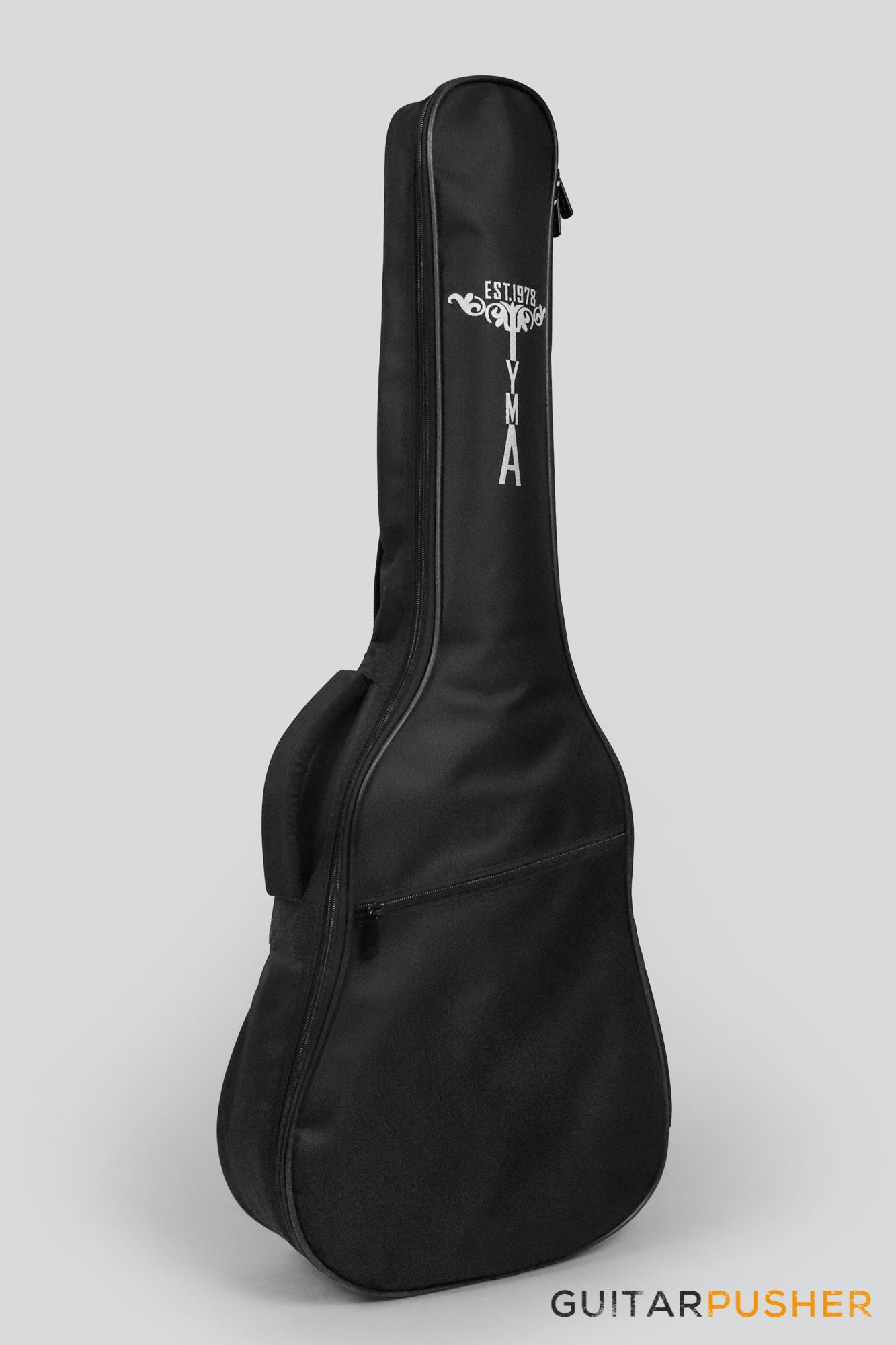 Tyma TP-18E Solid Top 00 Parlor Acoustic Guitar - Brown Sunburst